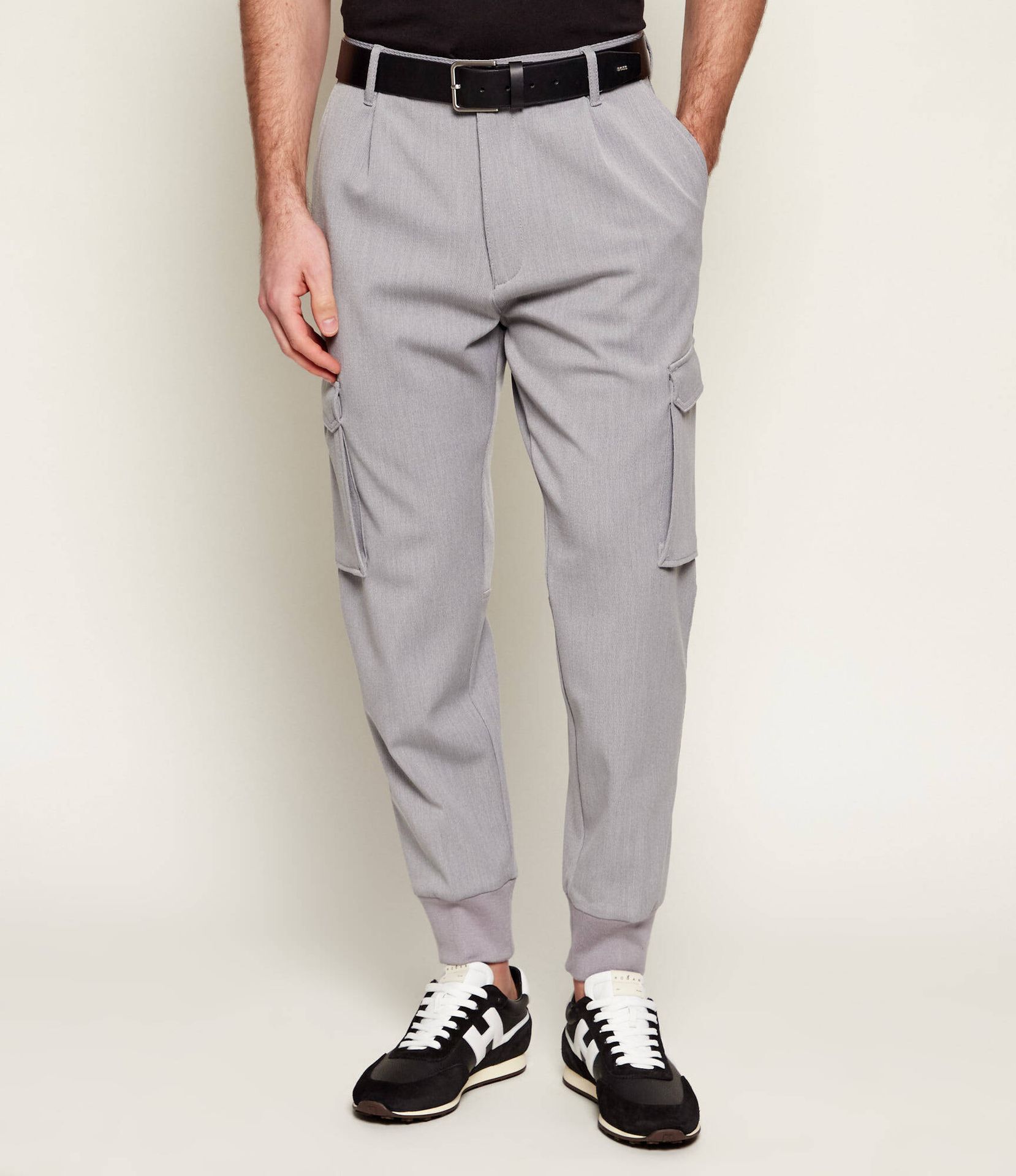 HUGO Spodnie cargo Glavin261 Slim Fit