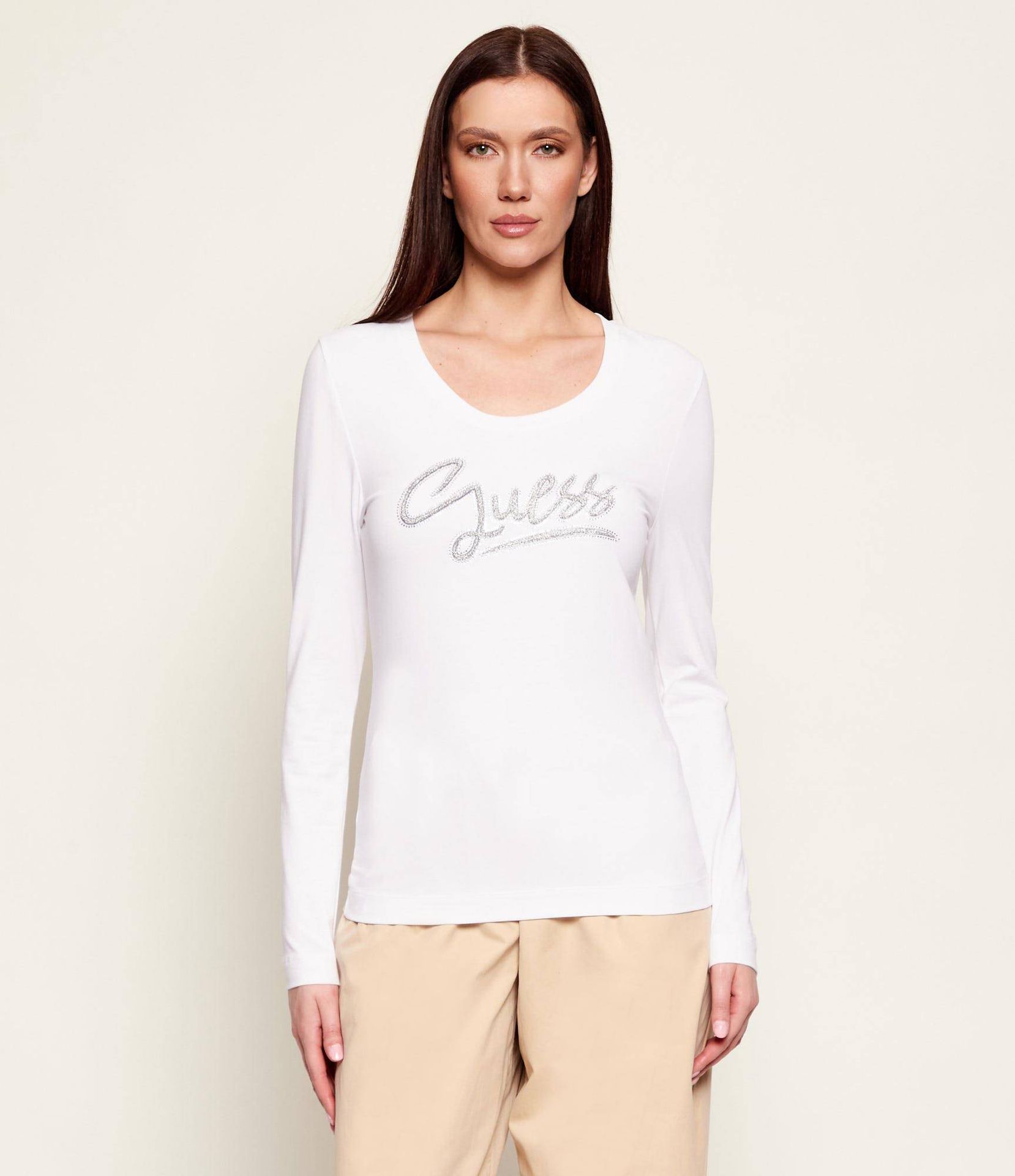 GUESS Bluzka Slim Fit
