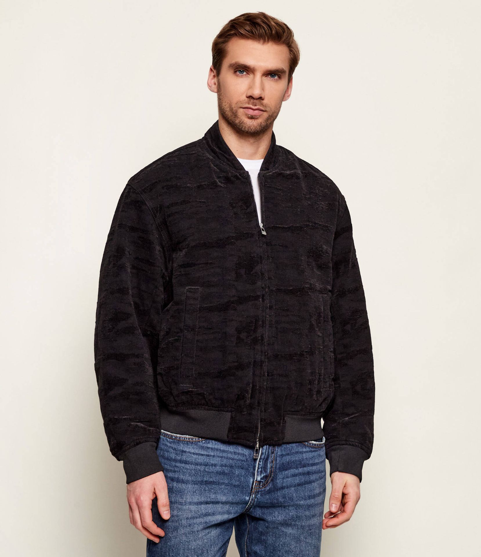 Armani Exchange Kurtka bomber Regular Fit