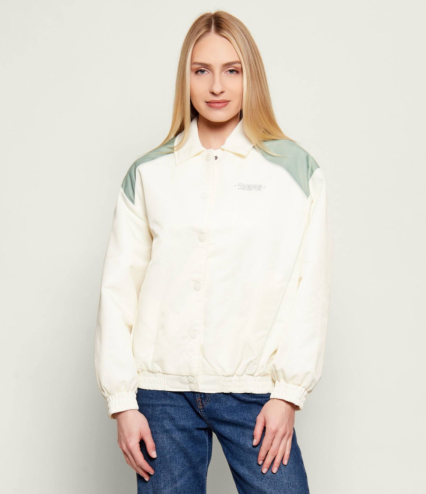 Guess Jeans Kurtka bomber HERITAGE Relaxed fit