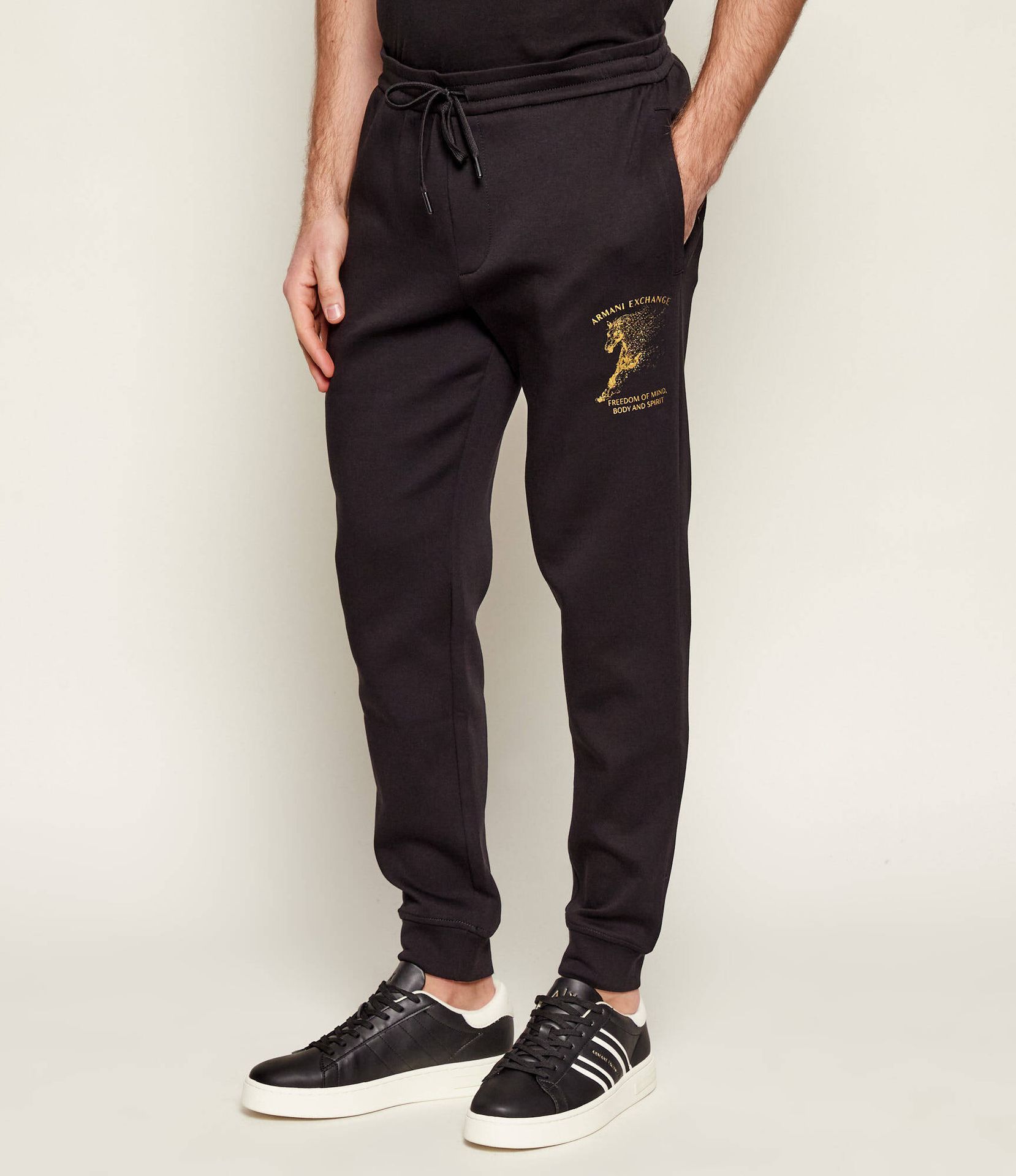 Armani Exchange Spodnie dresowe Regular Fit