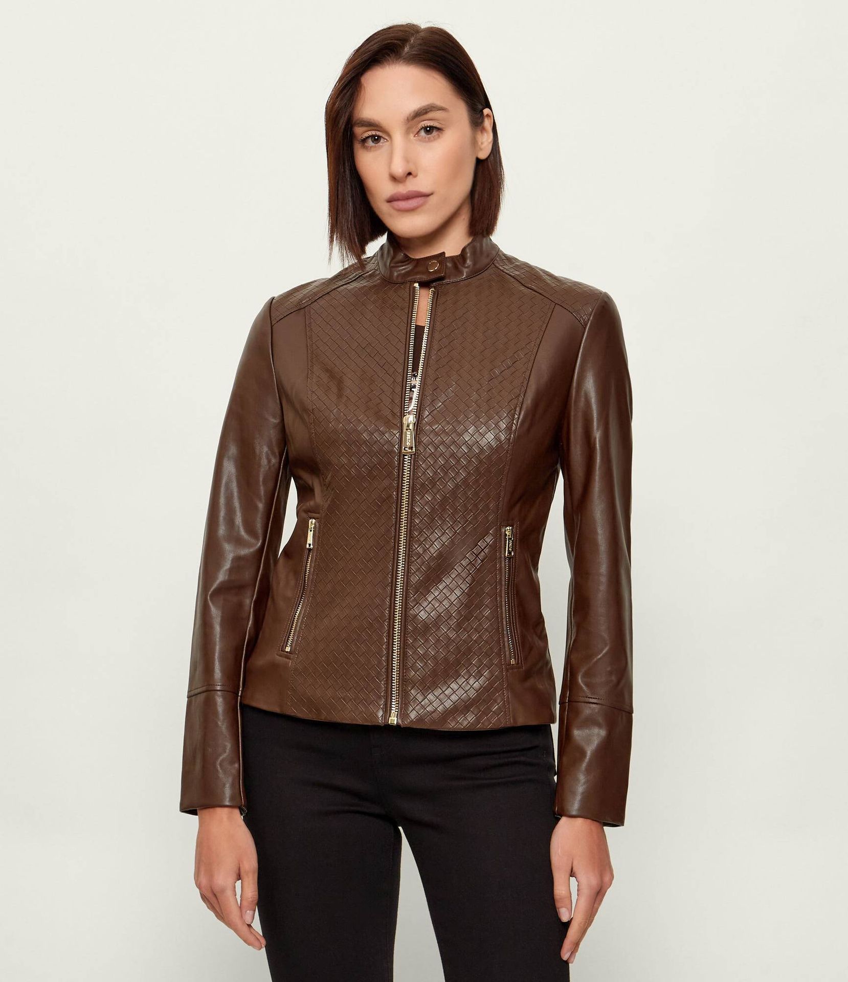 GUESS Kurtka CLAUDINE Slim Fit