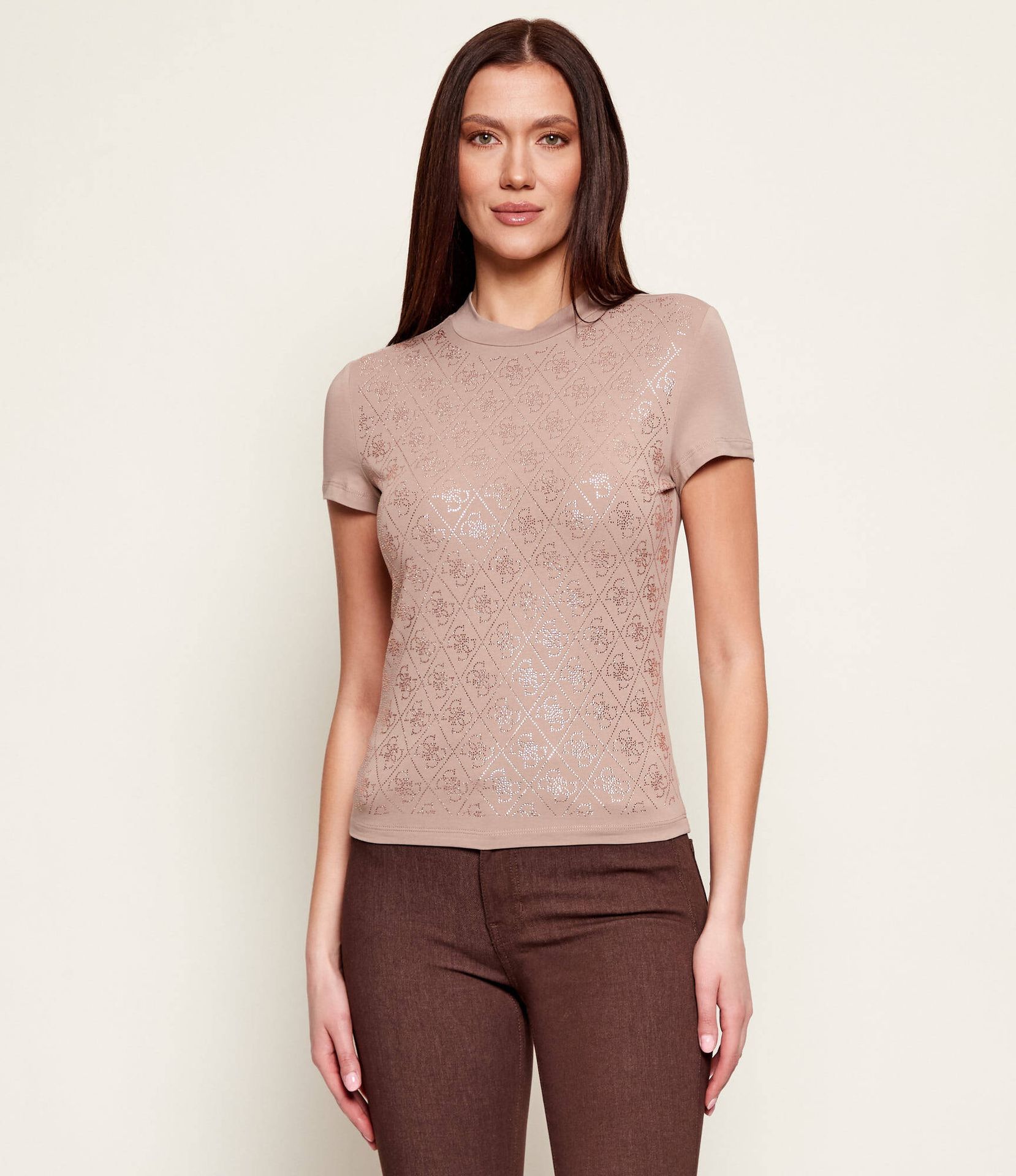 GUESS Półgolf Slim Fit