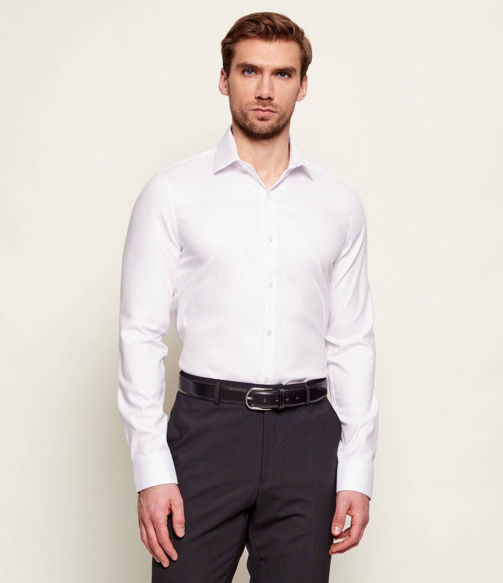 Calvin Klein Koszula Slim Fit stretch