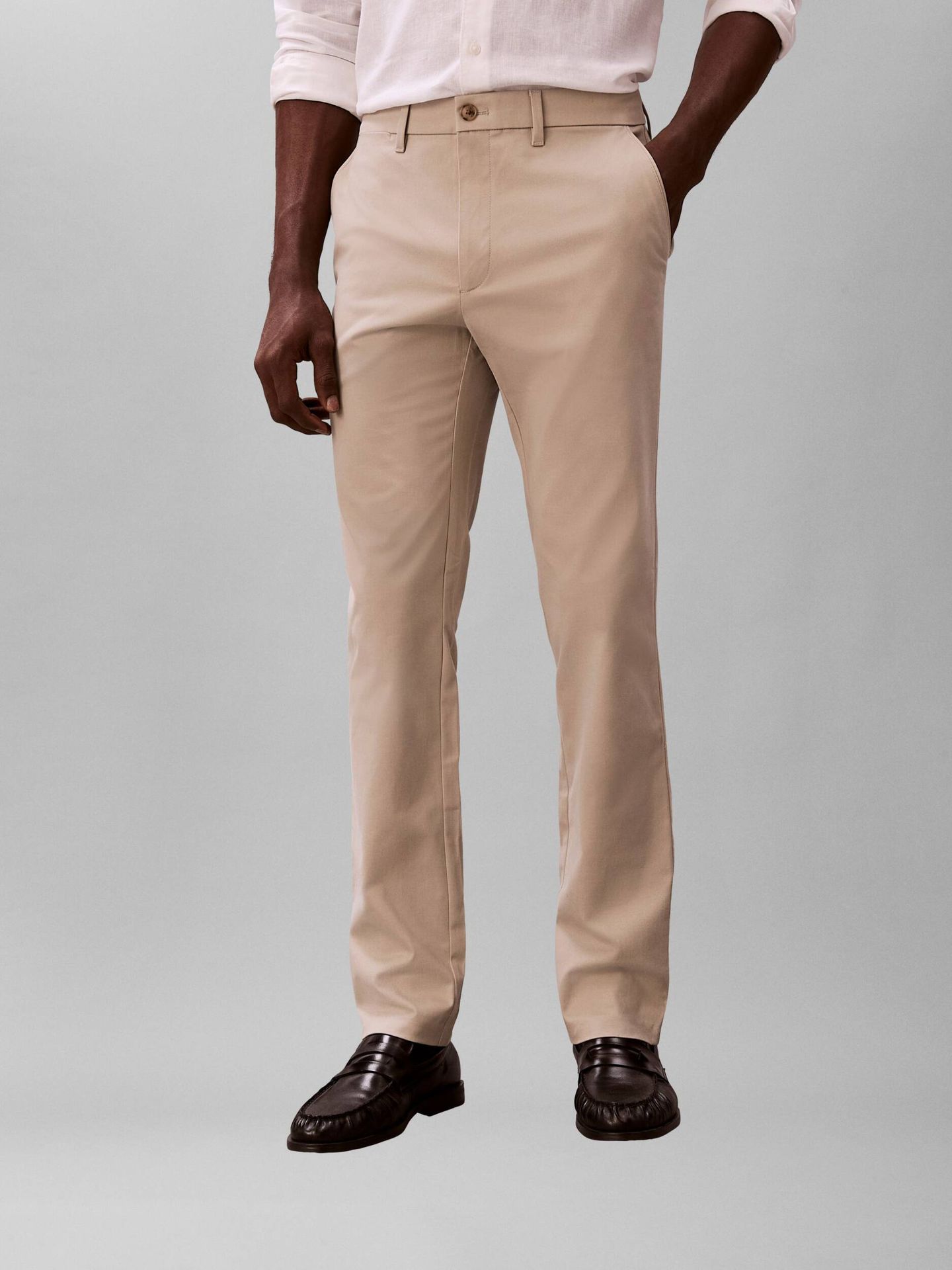 Calvin Klein Spodnie chino Slim Fit