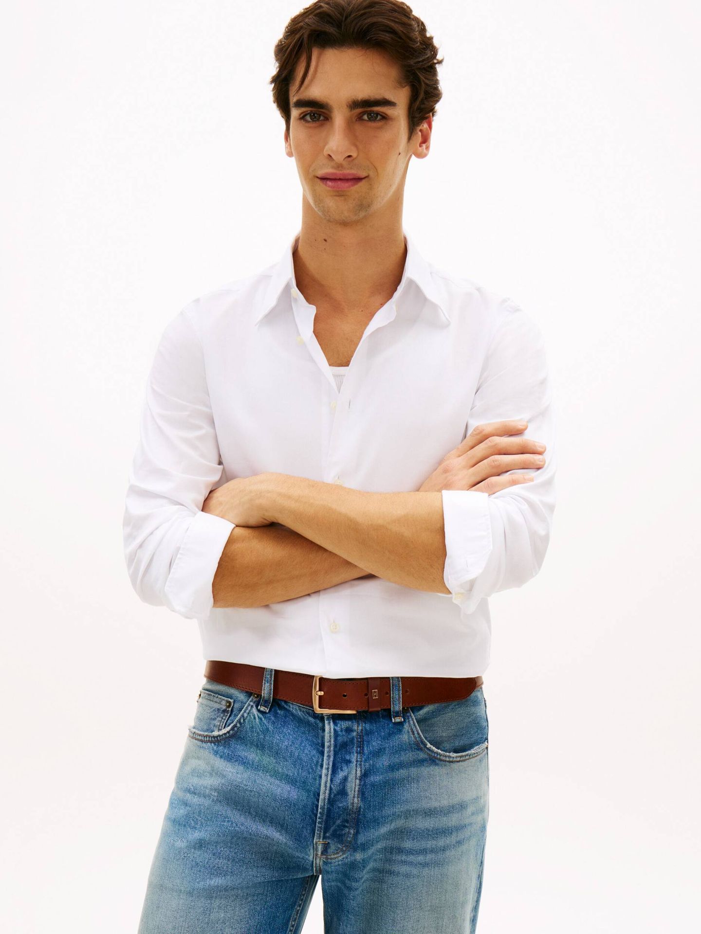 Tommy Hilfiger Koszula FLEX COLLAR Regular Fit