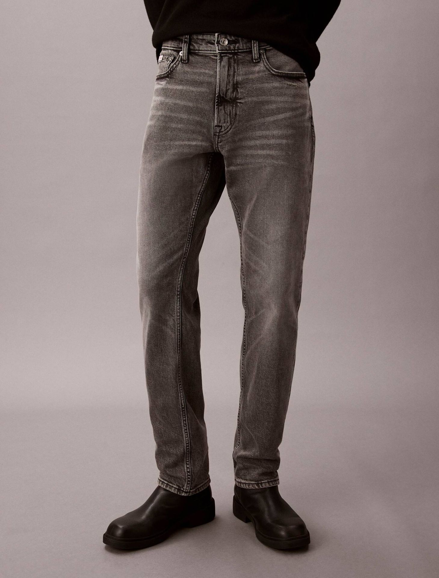 Calvin Klein Jeans Jeansy PEWTER ROCK Slim Fit