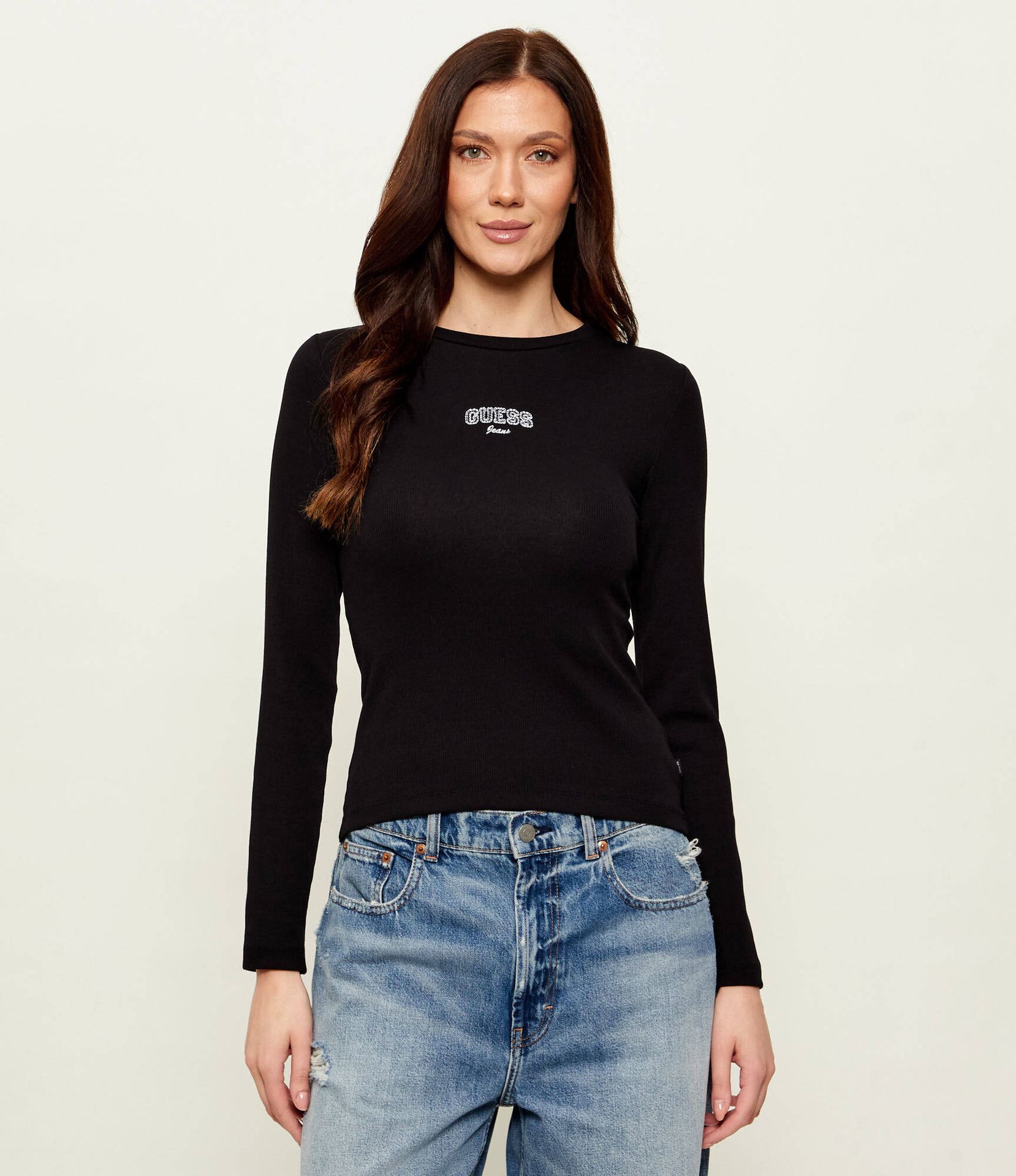 Guess Jeans Bluzka Slim Fit