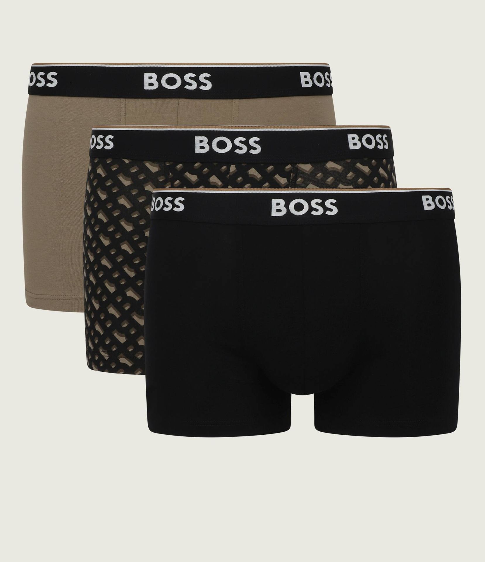BOSS BLACK Bokserki 3-pack Power Desig