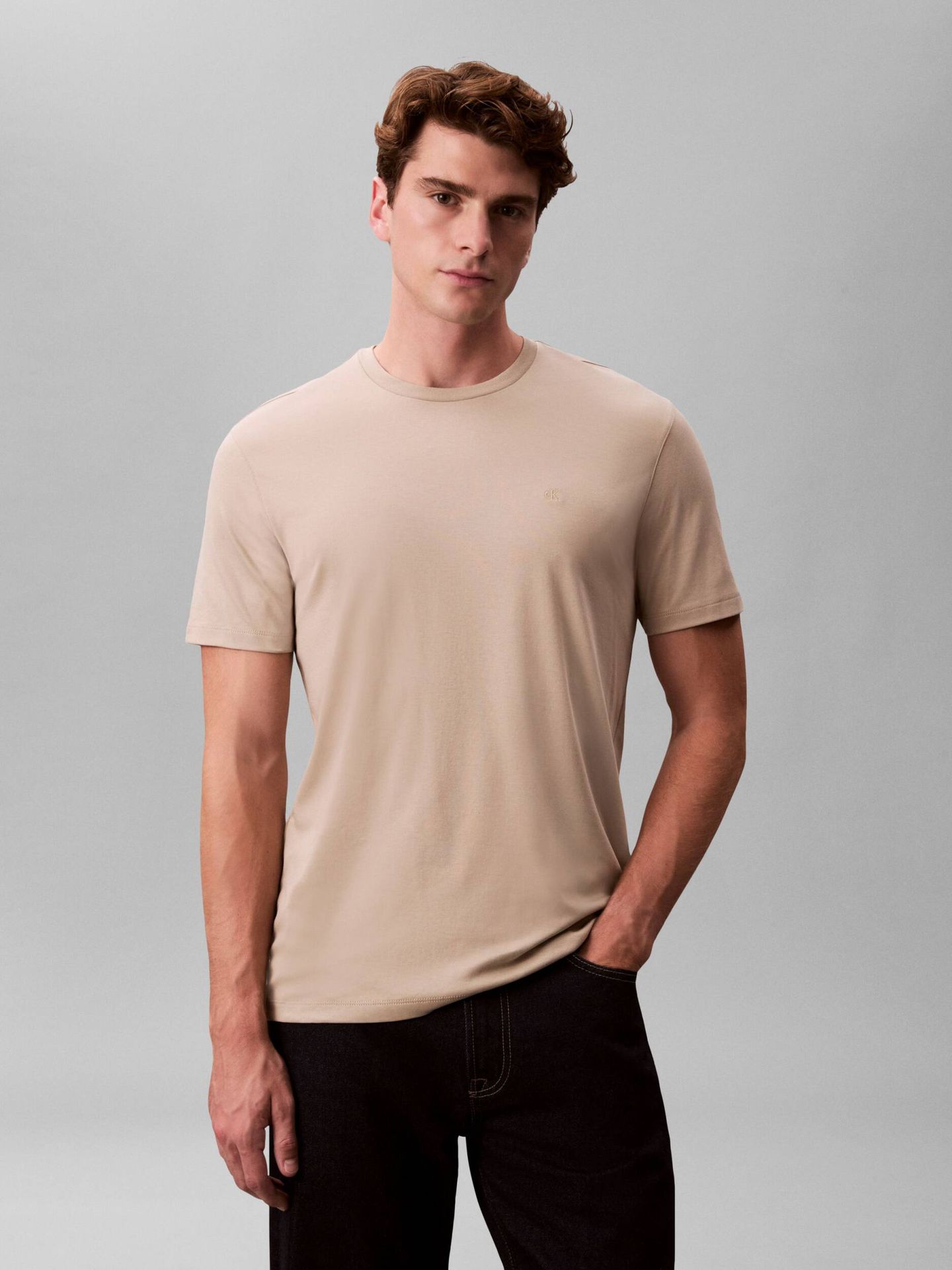 Calvin Klein T-shirt Regular Fit pima
