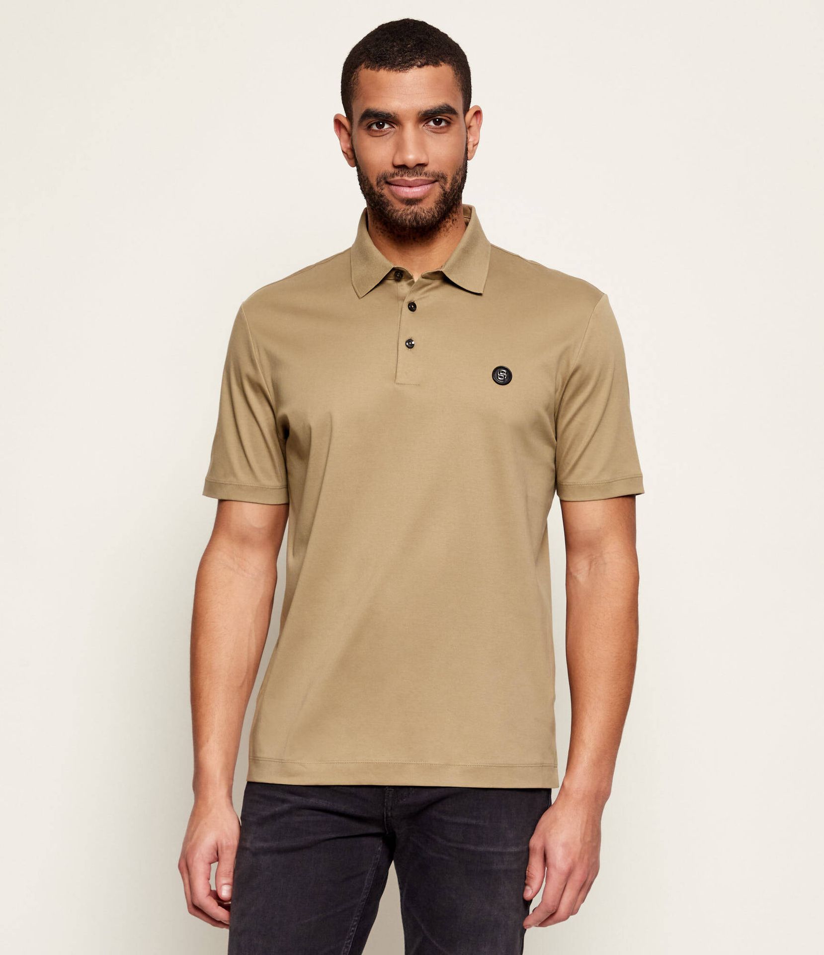 BOSS BLACK Polo C-Parris 01 Regular Fit mercerised
