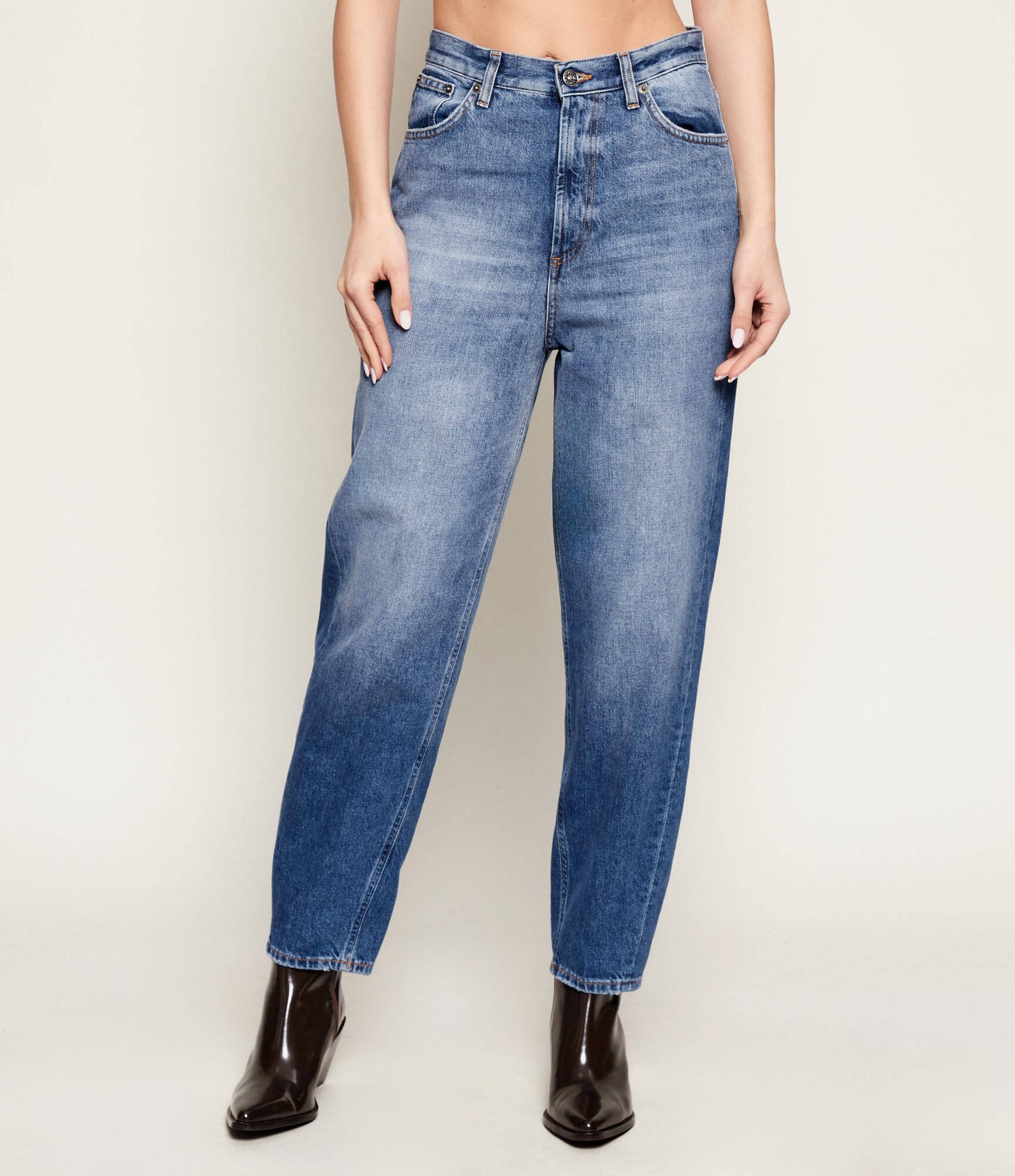 DONDUP - made in Italy Jeansy BESSIE Loose fit