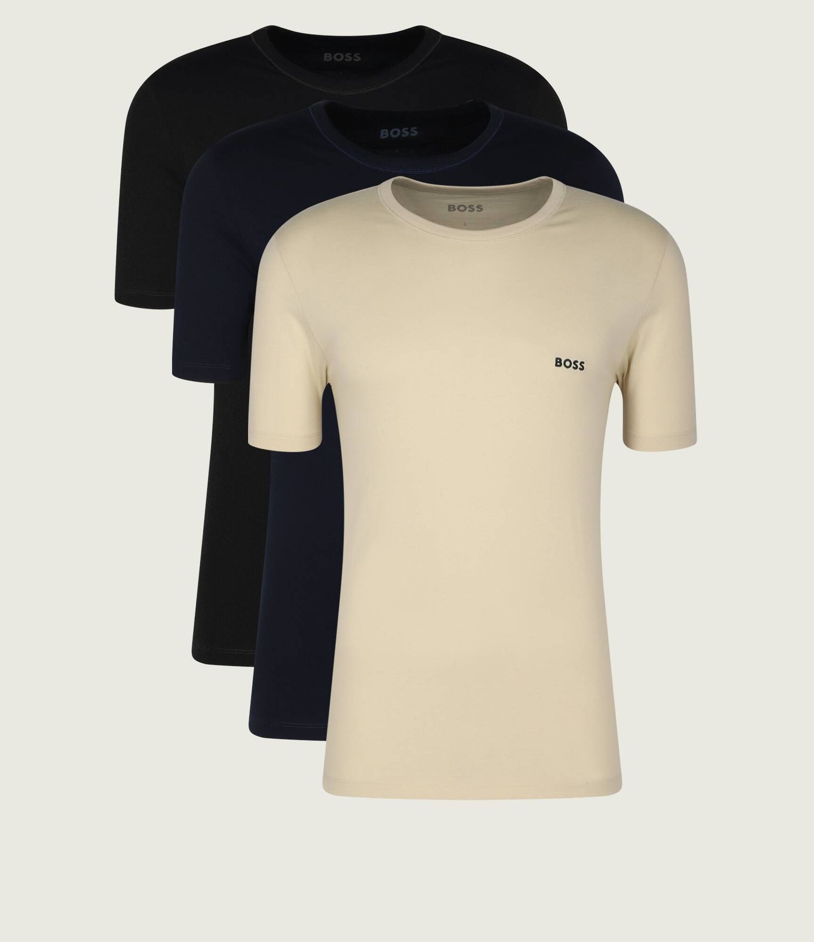 BOSS BLACK T-shirt 3-pack RN Classic Regular Fit