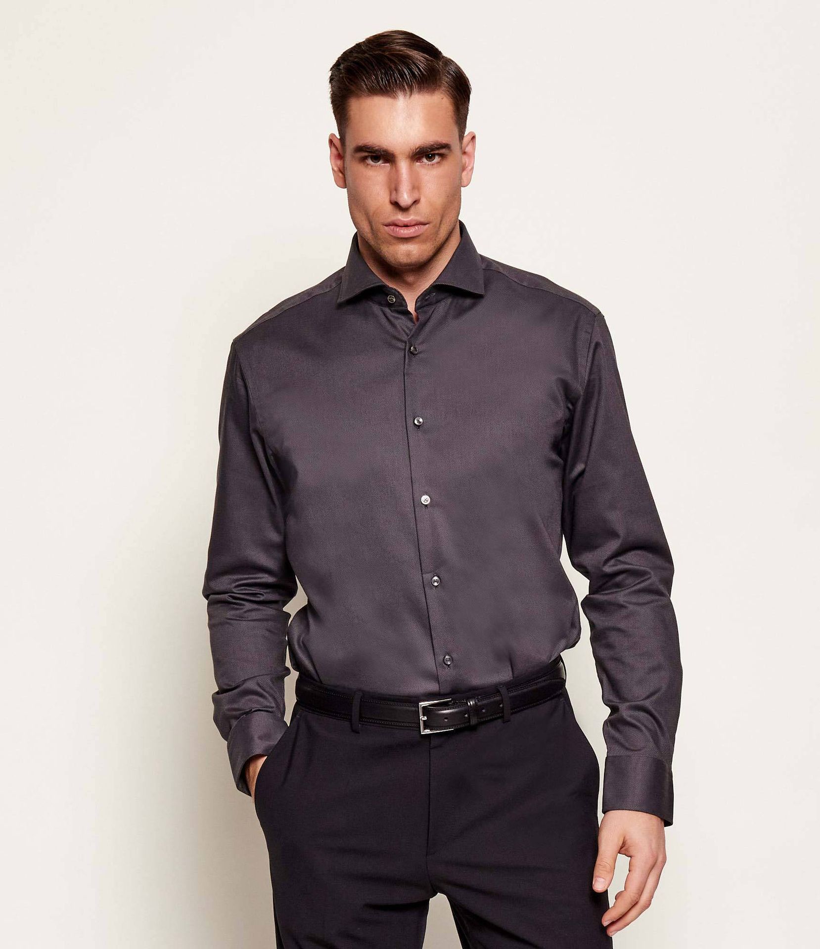 BOSS BLACK Koszula H-JOE-spread-C1-222 Regular Fit easy iron