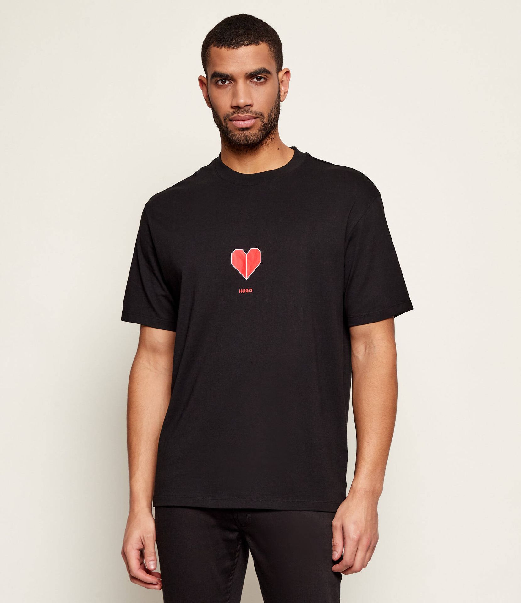 HUGO T-shirt Dalentin Regular Fit