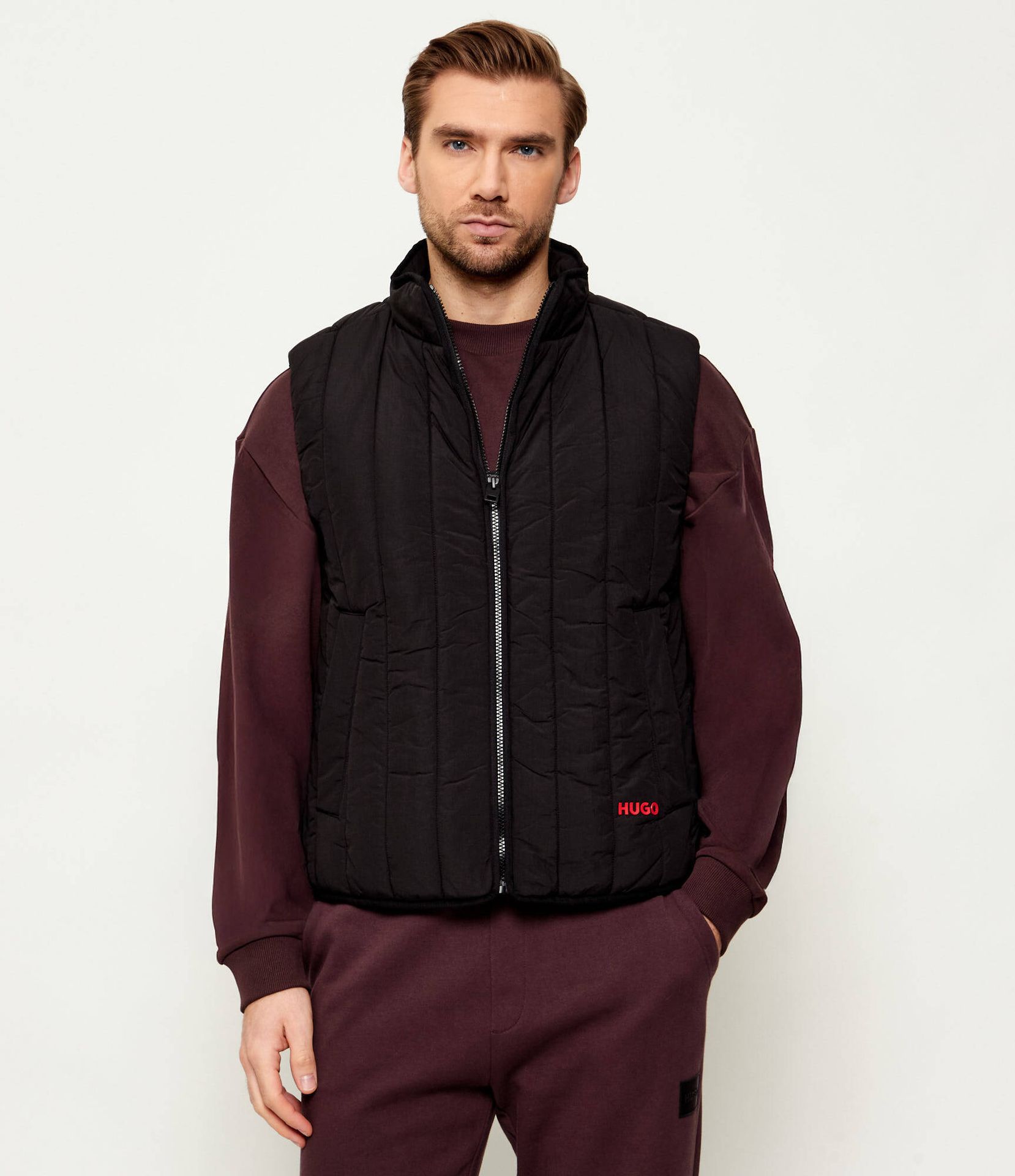HUGO Bezrękawnik Breno2611 Regular Fit