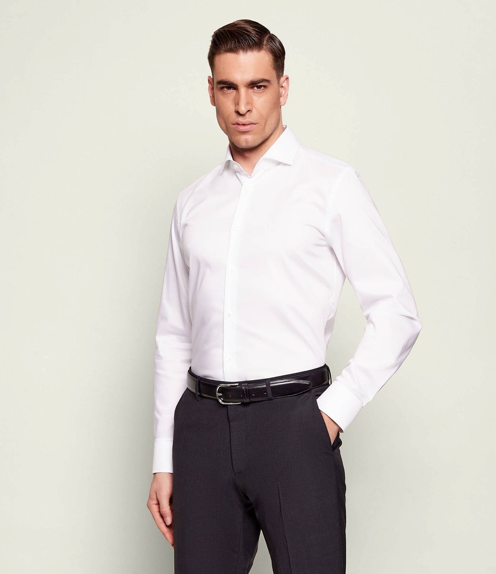 BOSS BLACK Koszula H-HANK-SP-C1-261 Slim Fit easy iron
