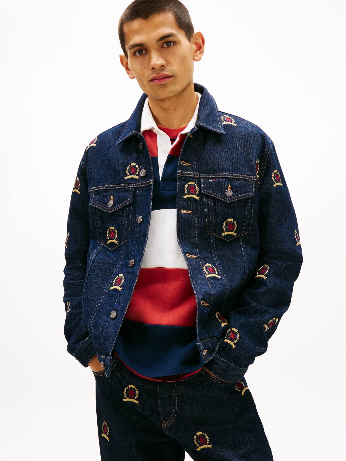 Tommy Jeans Kurtka jeansowa RYAN EI6059 Regular Fit