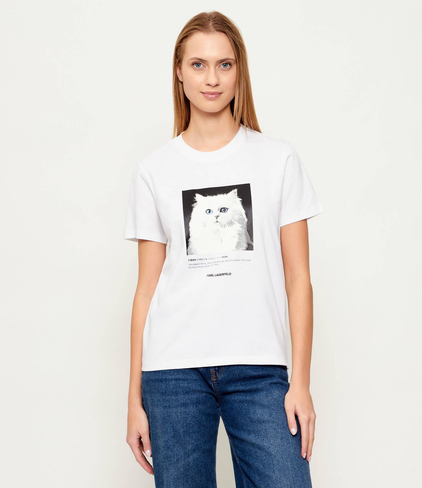 Karl Lagerfeld T-shirt Portrait Classic fit
