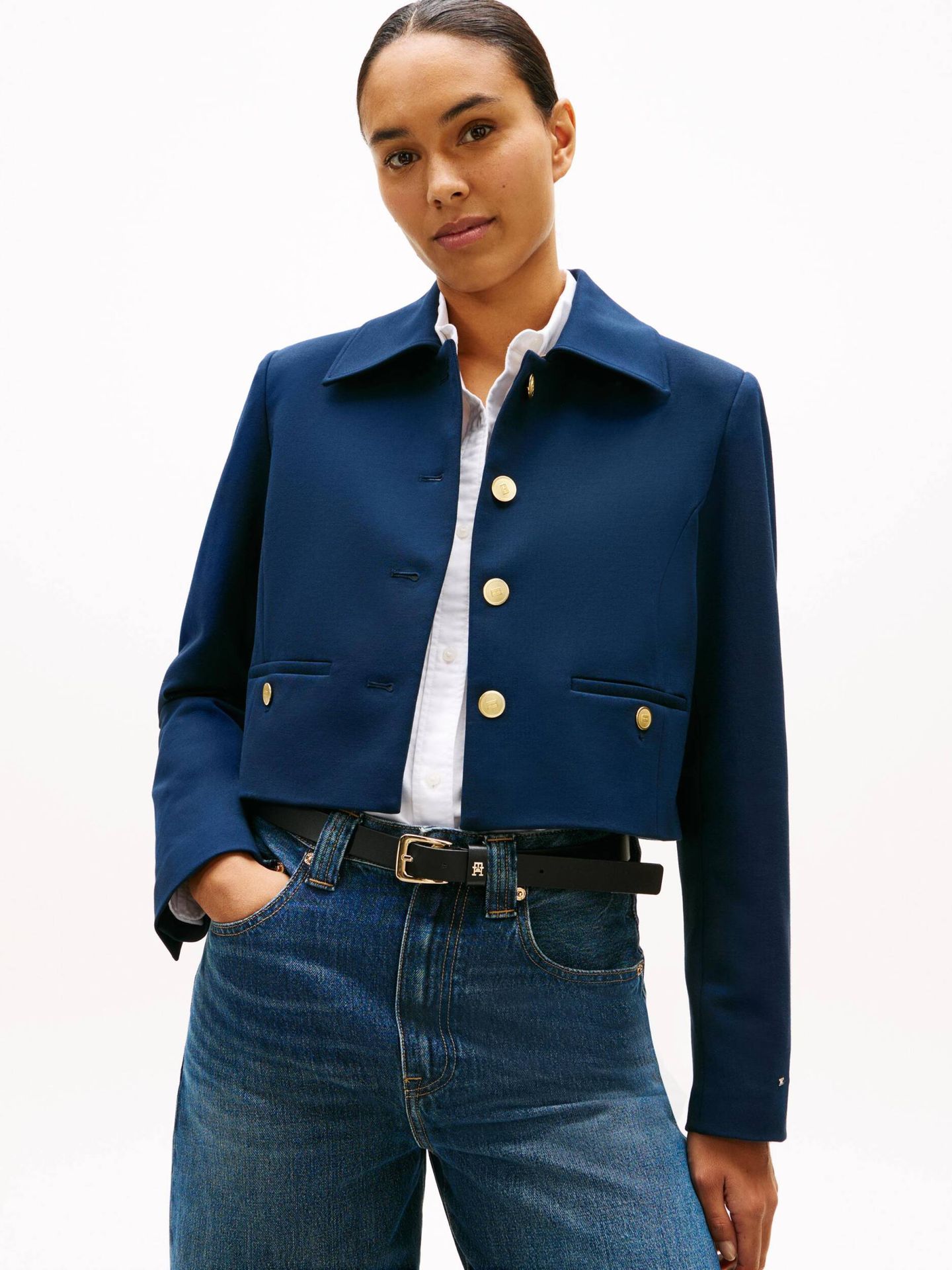 Tommy Hilfiger Kurtka Cropped Fit