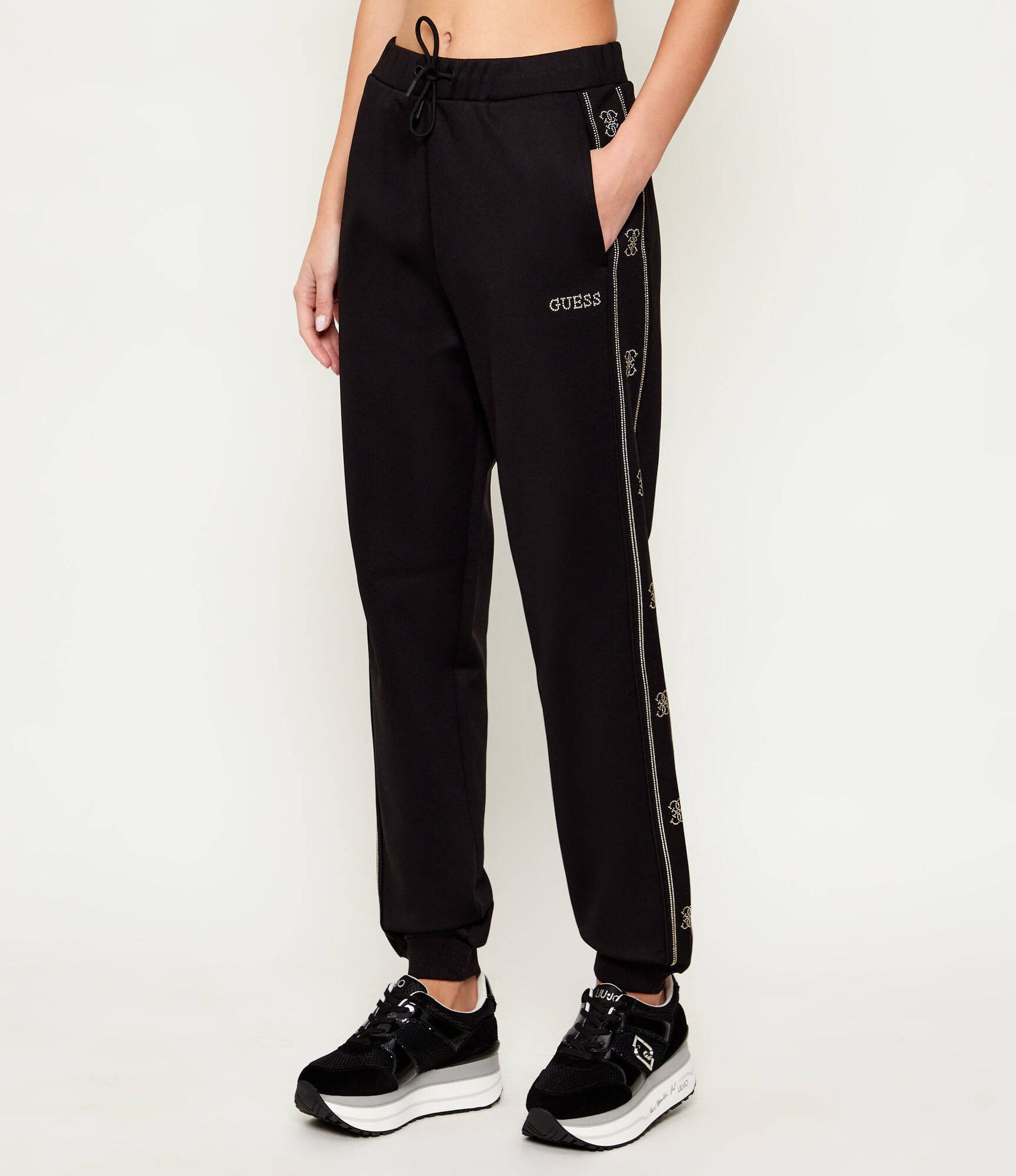 GUESS ACTIVE Spodnie jogger OCTAVIA Regular Fit