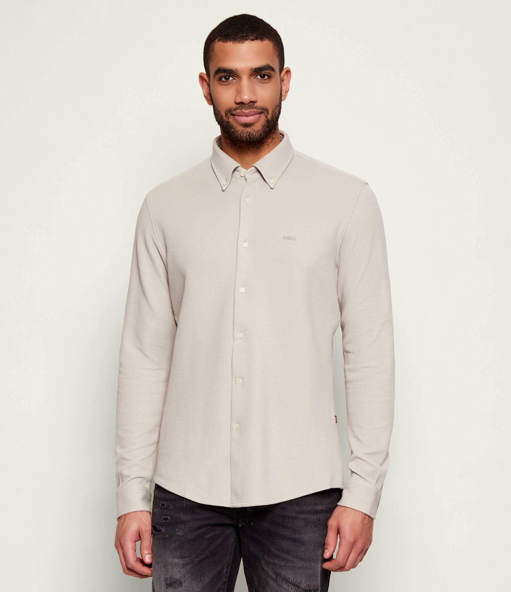 BOSS ORANGE Koszula Myjersey_M Slim Fit
