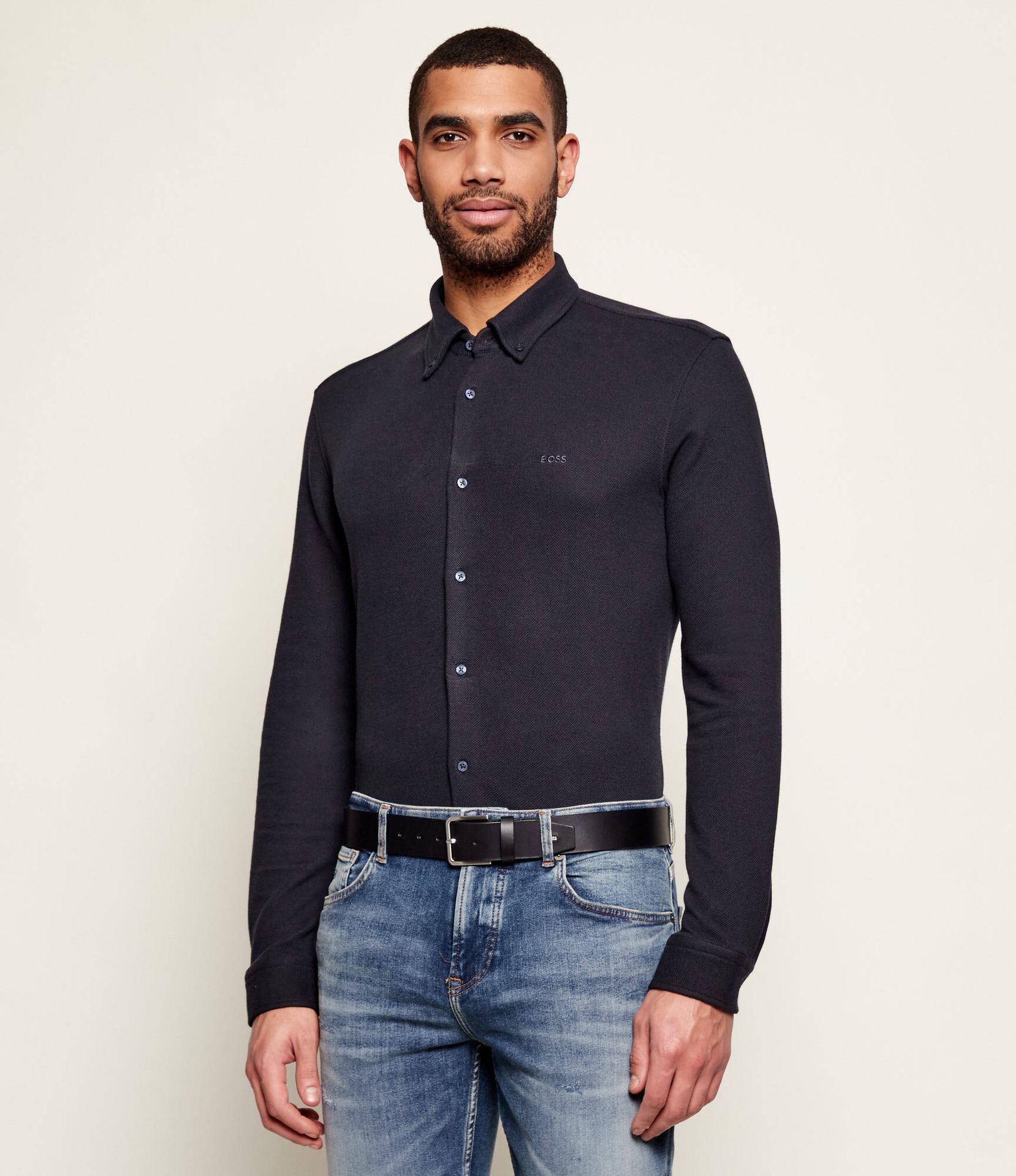 BOSS ORANGE Koszula Myjersey_M Slim Fit