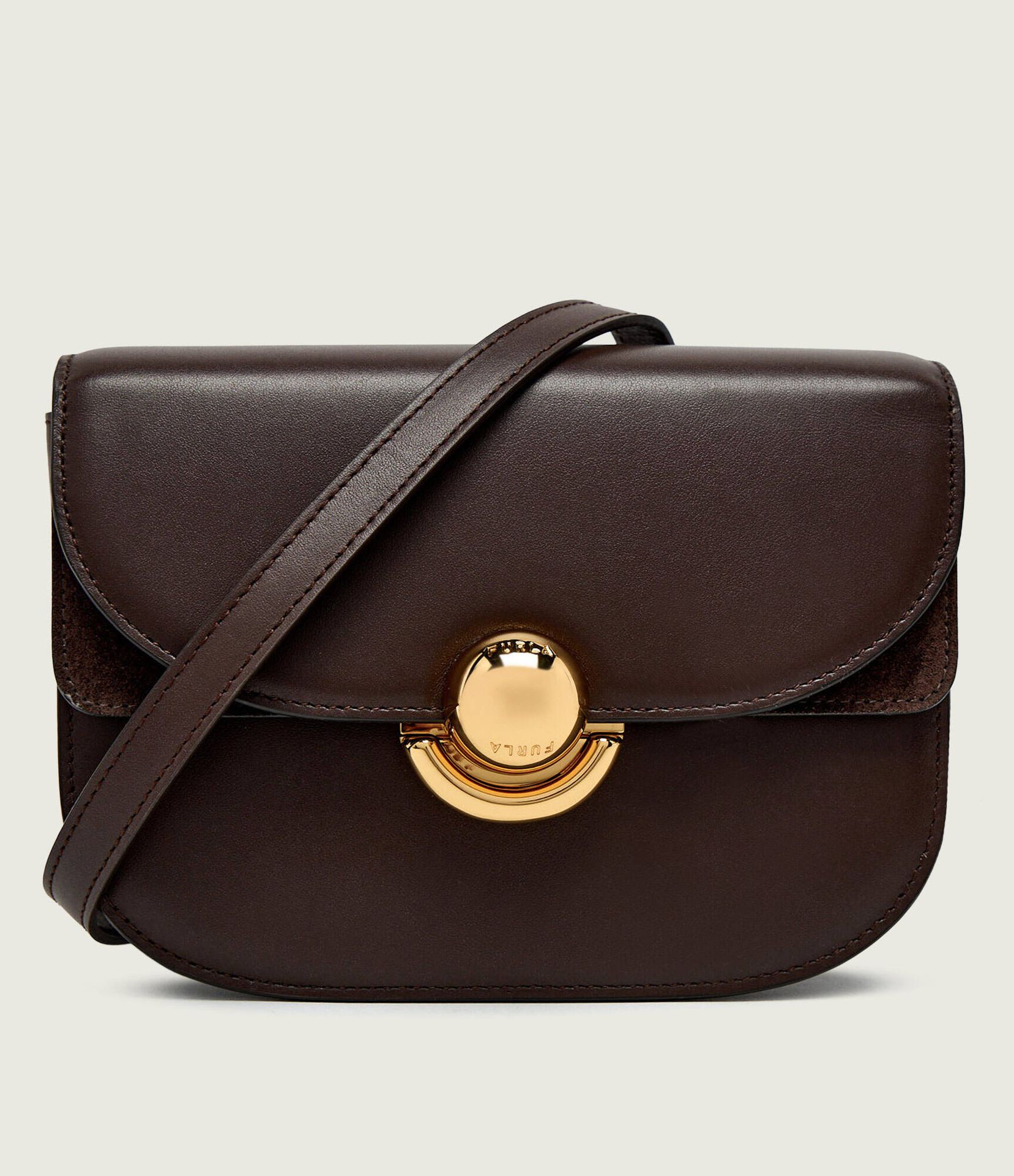 Furla Skórzana torebka na ramię FURLA SFERA MINI ROU