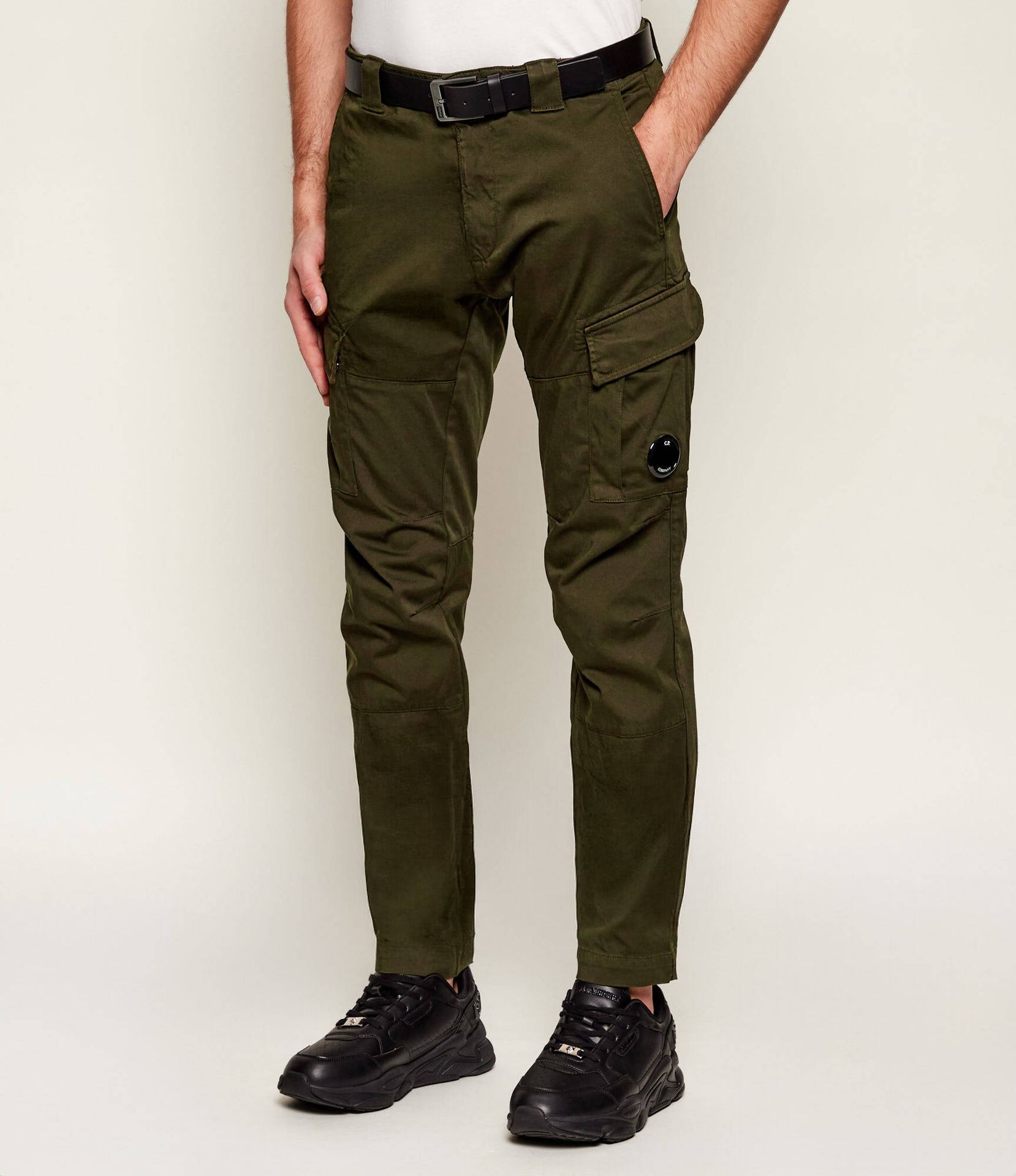 C.P. Company Spodnie cargo Slim Fit