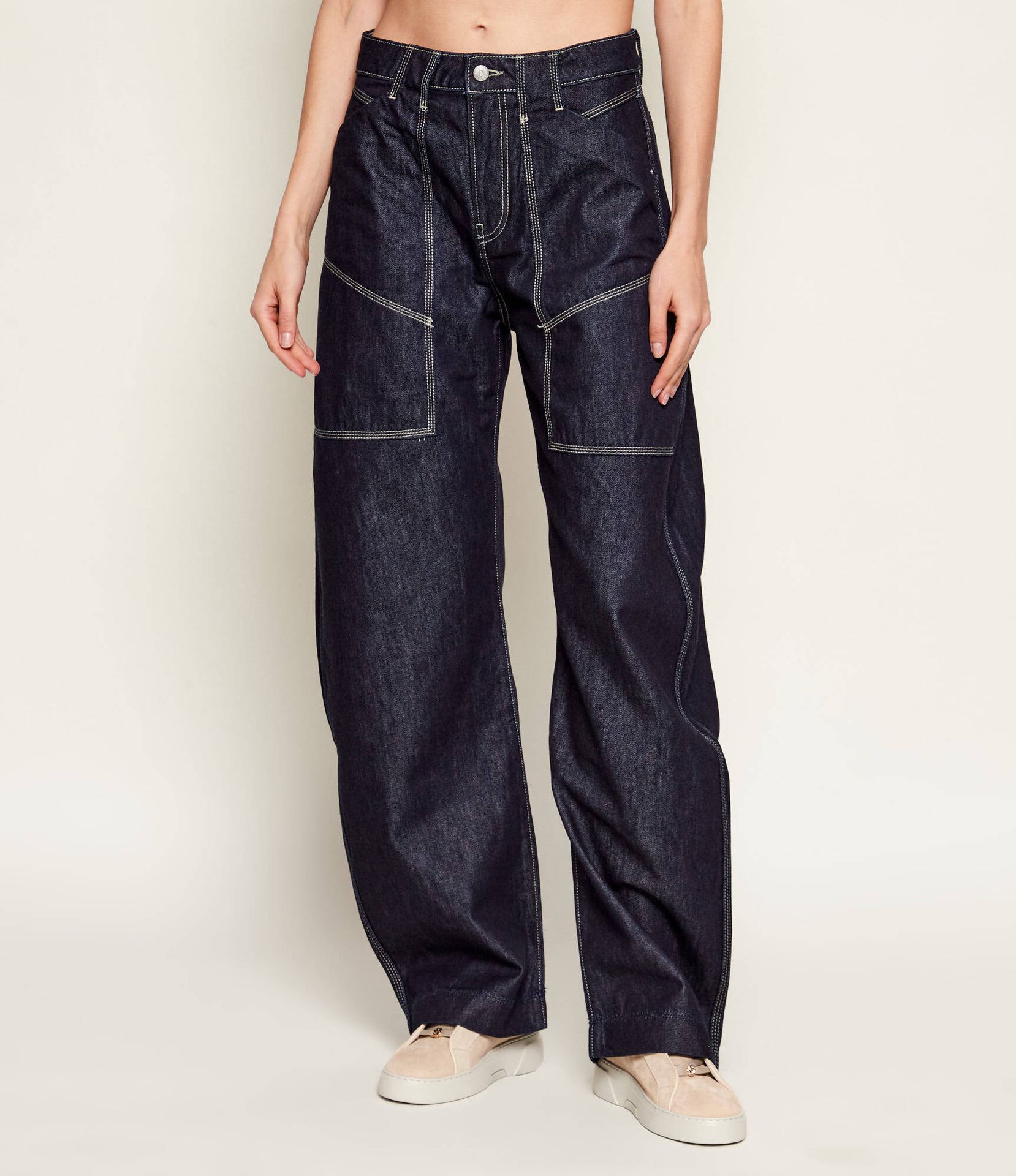 BOSS ORANGE Jeansy C_CARGO BALLOON 1.0 Relaxed fit