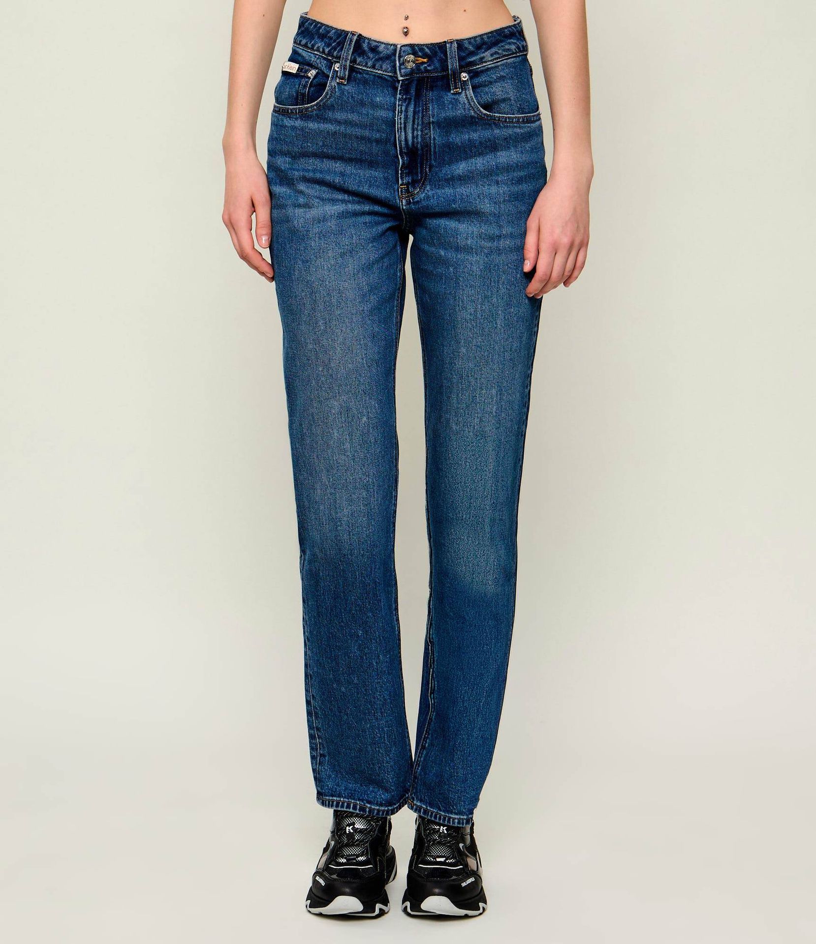 Calvin Klein Jeans Jeansy STANTON Straight fit high rise