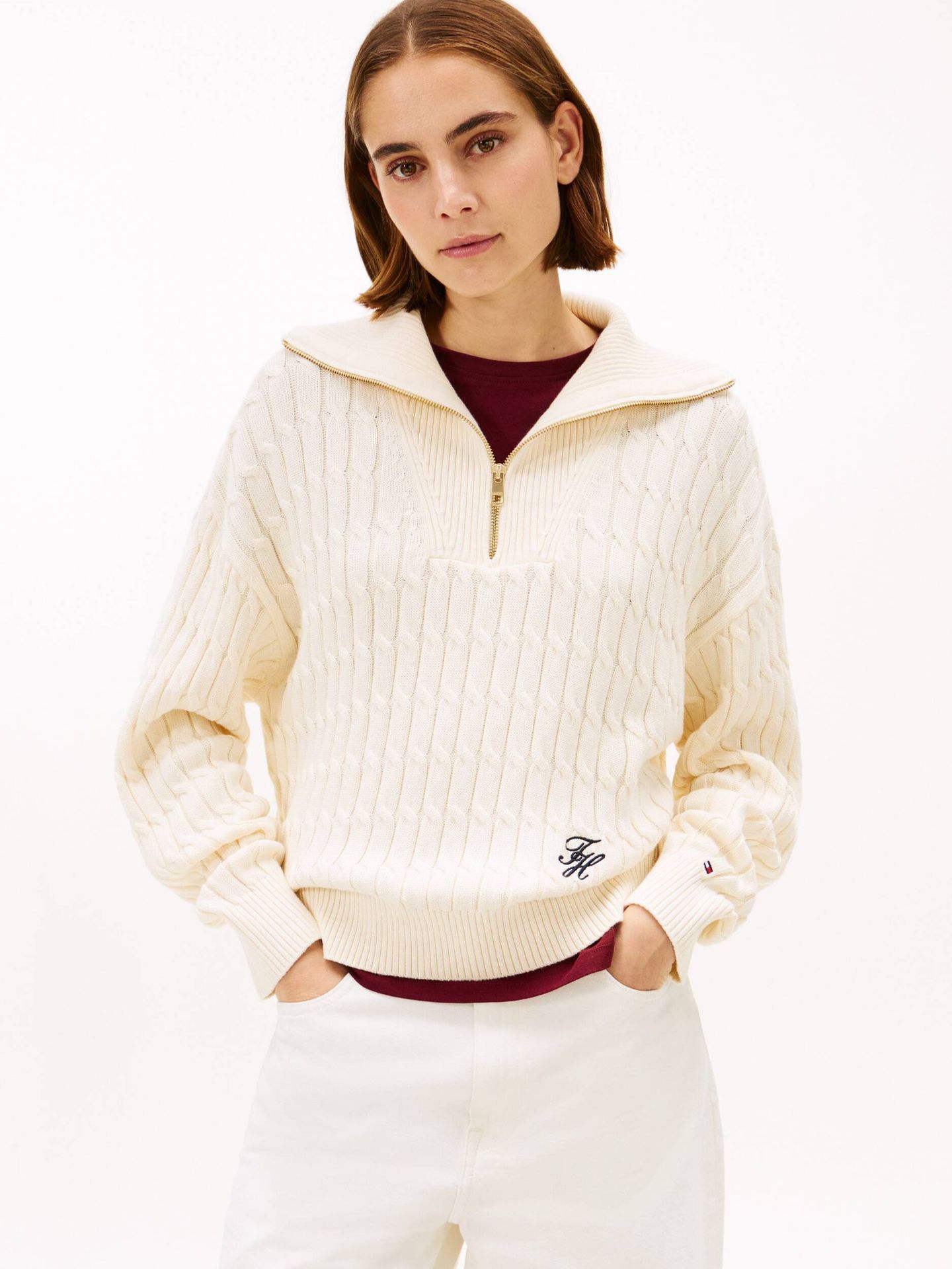 Tommy Hilfiger Sweter Relaxed fit