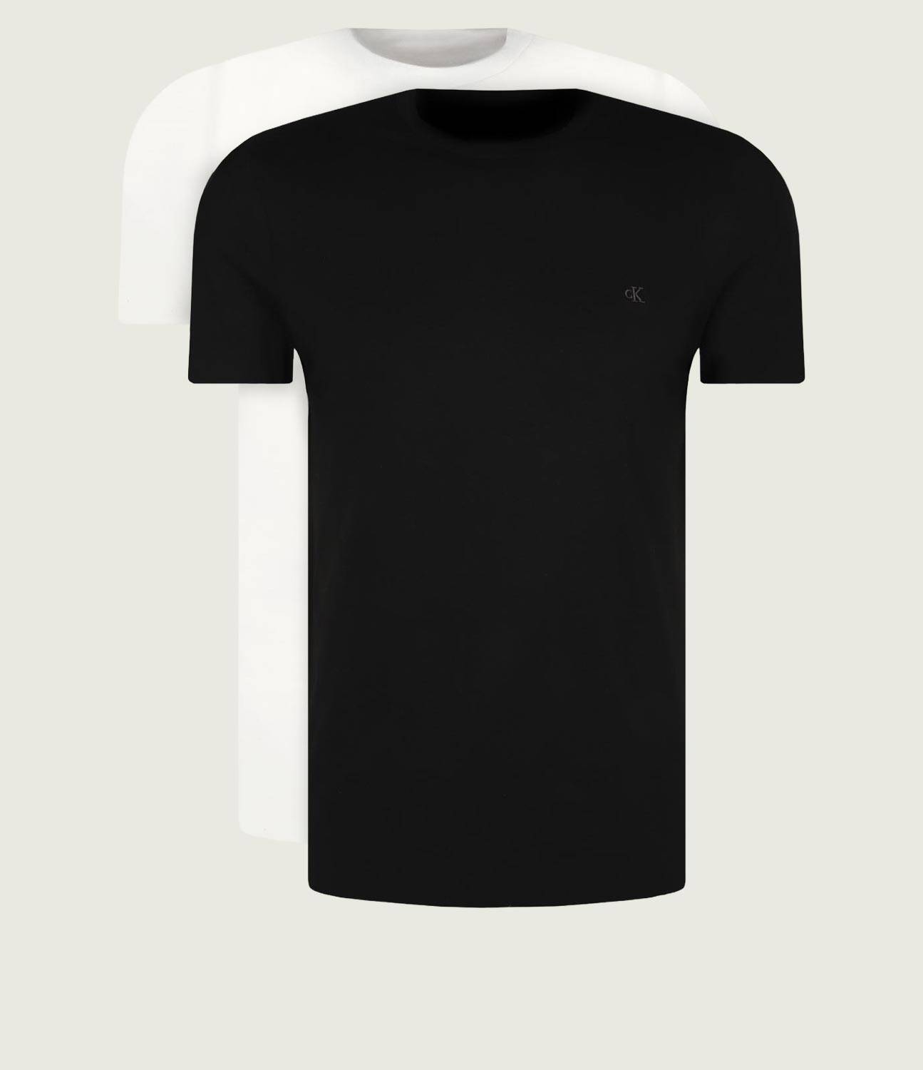 Calvin Klein T-shirt 2-pack Slim Fit stretch