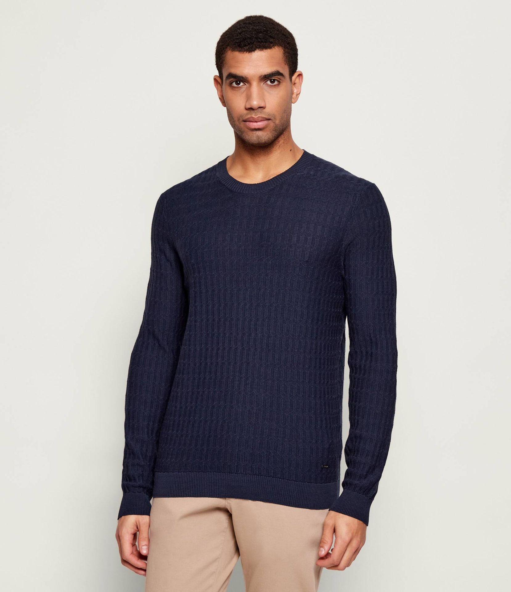 Joop! Sweter Welmo Slim Fit mercerised