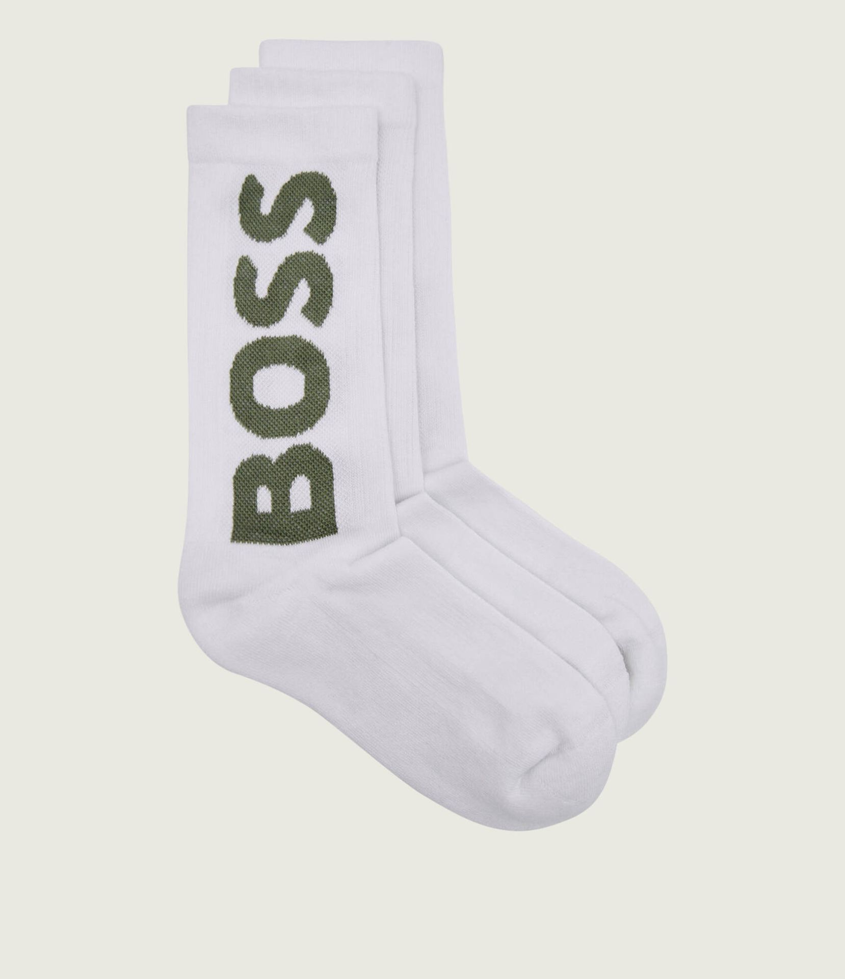 BOSS BLACK Skarpety 3-pack 3P QS Rib Logo CC