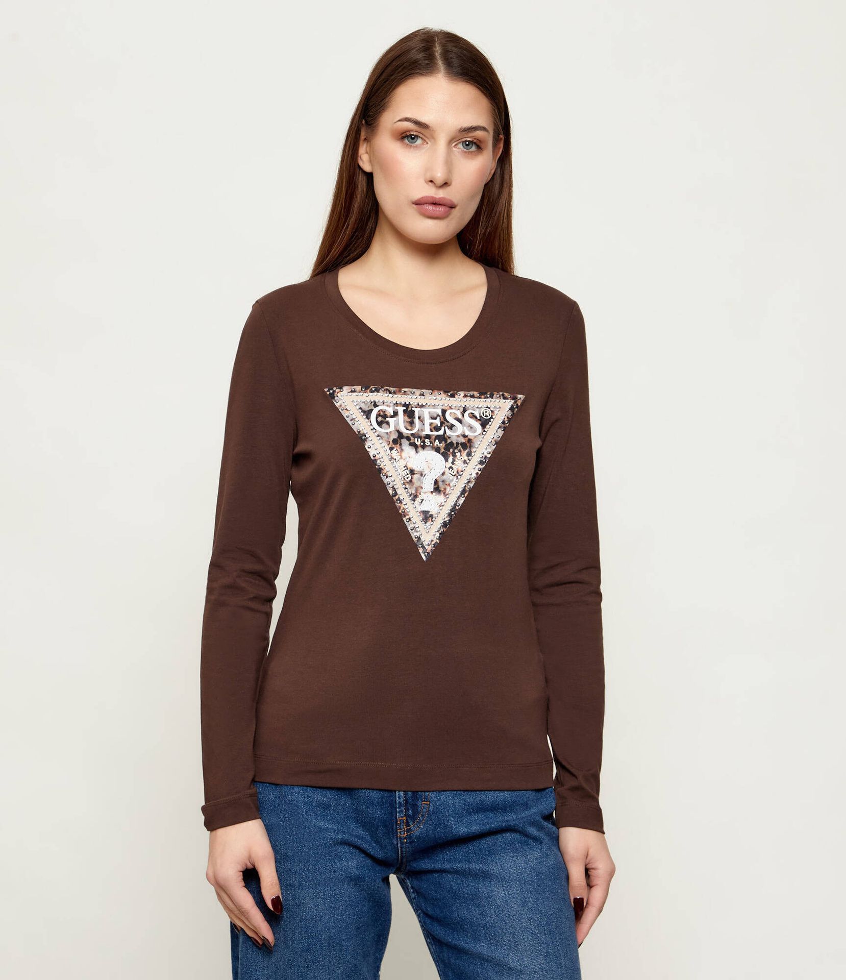 GUESS Bluzka LEO Slim Fit