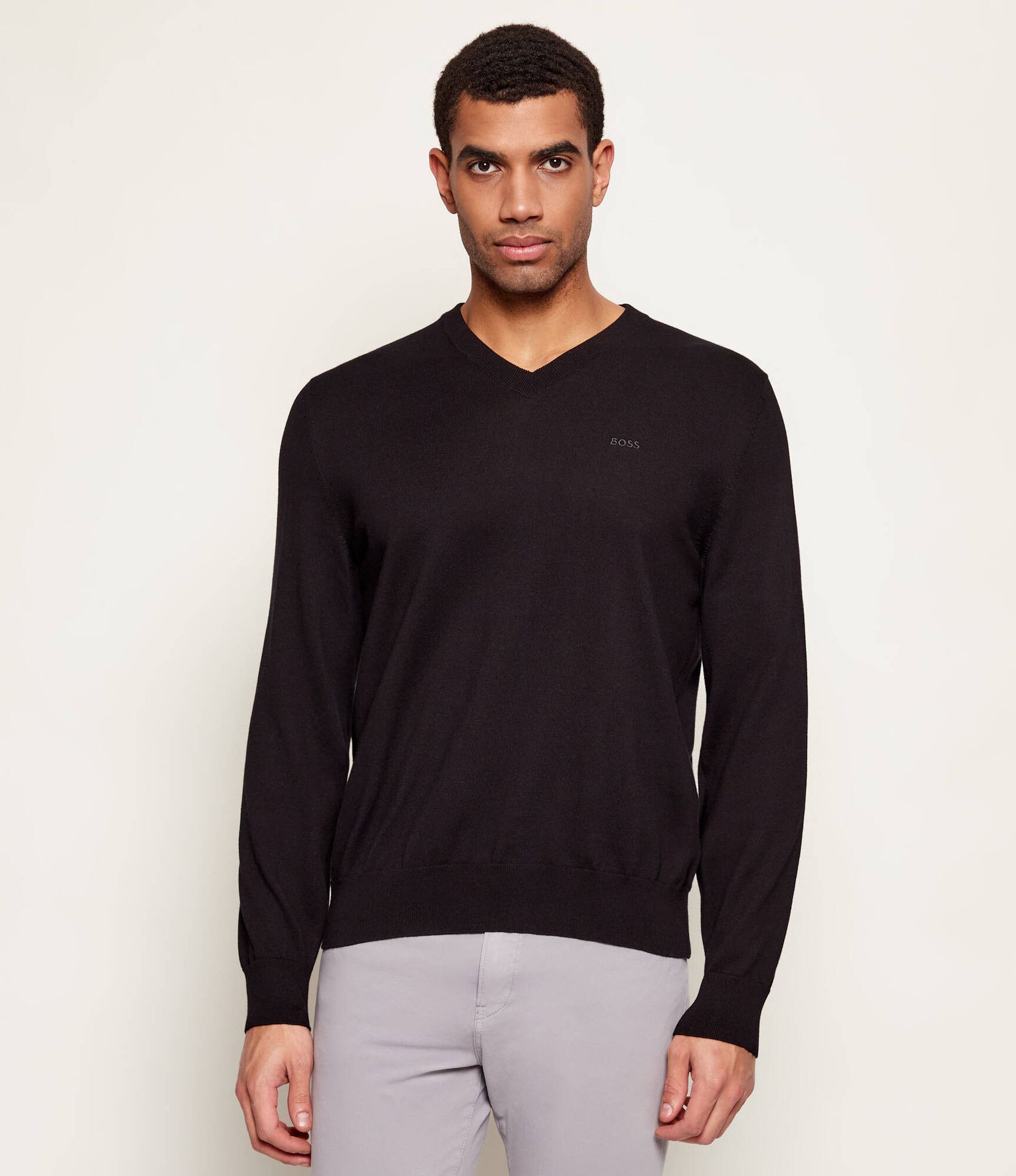 BOSS BLACK Sweter Upacello-L Regular Fit