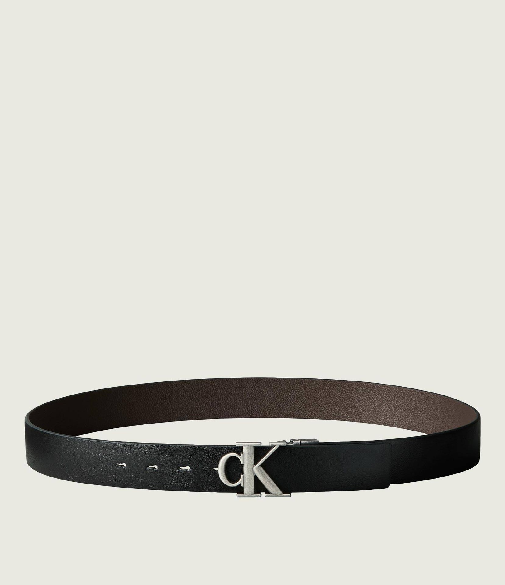 Calvin Klein Skórzany dwustronny pasek