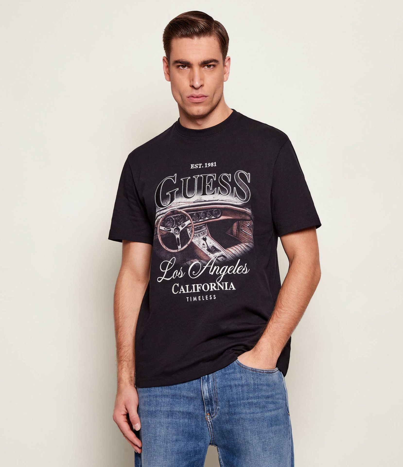 GUESS T-shirt SATIN Regular Fit