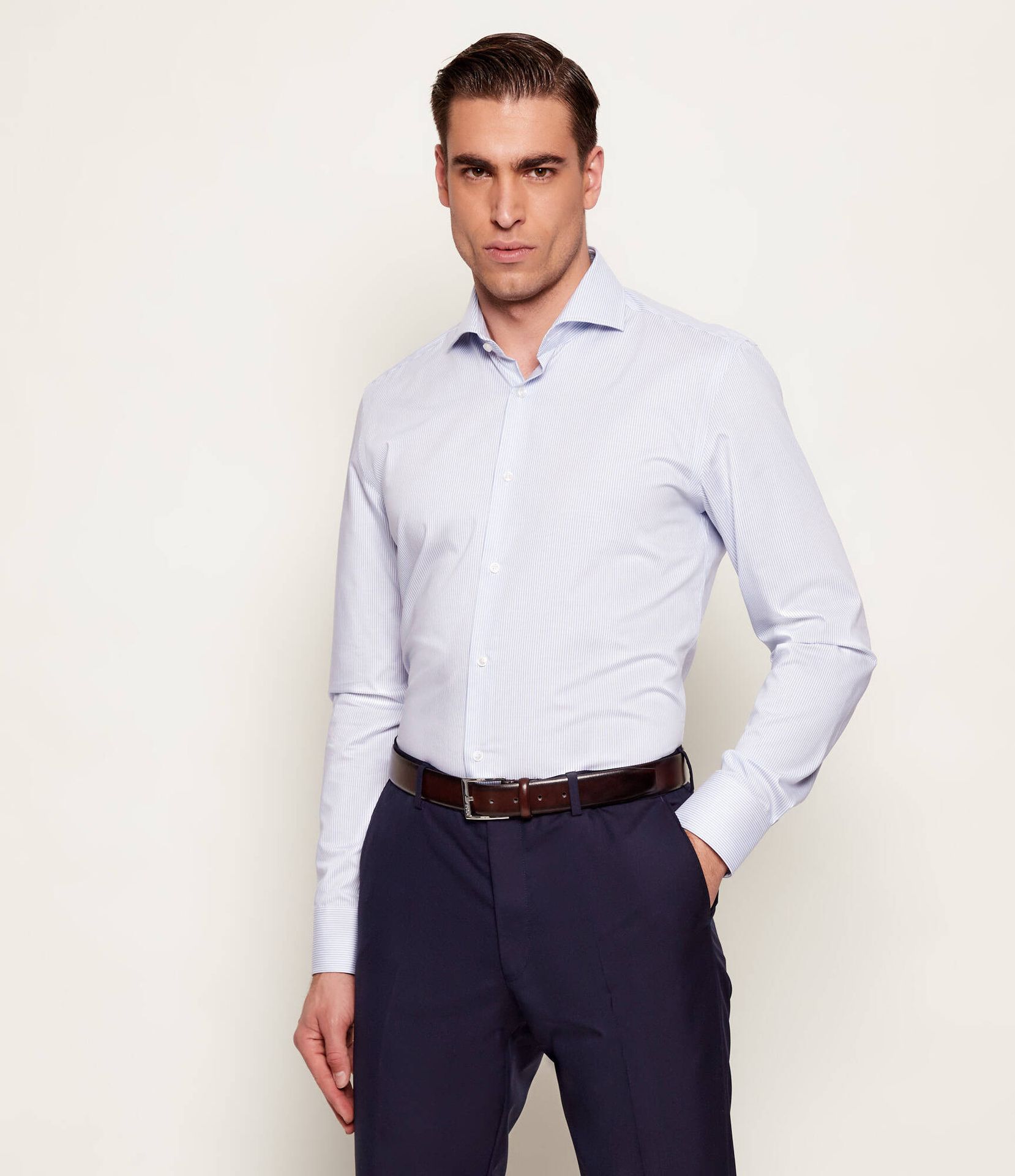 BOSS BLACK Koszula H-HANK-SP-B1-C1-261 Slim Fit