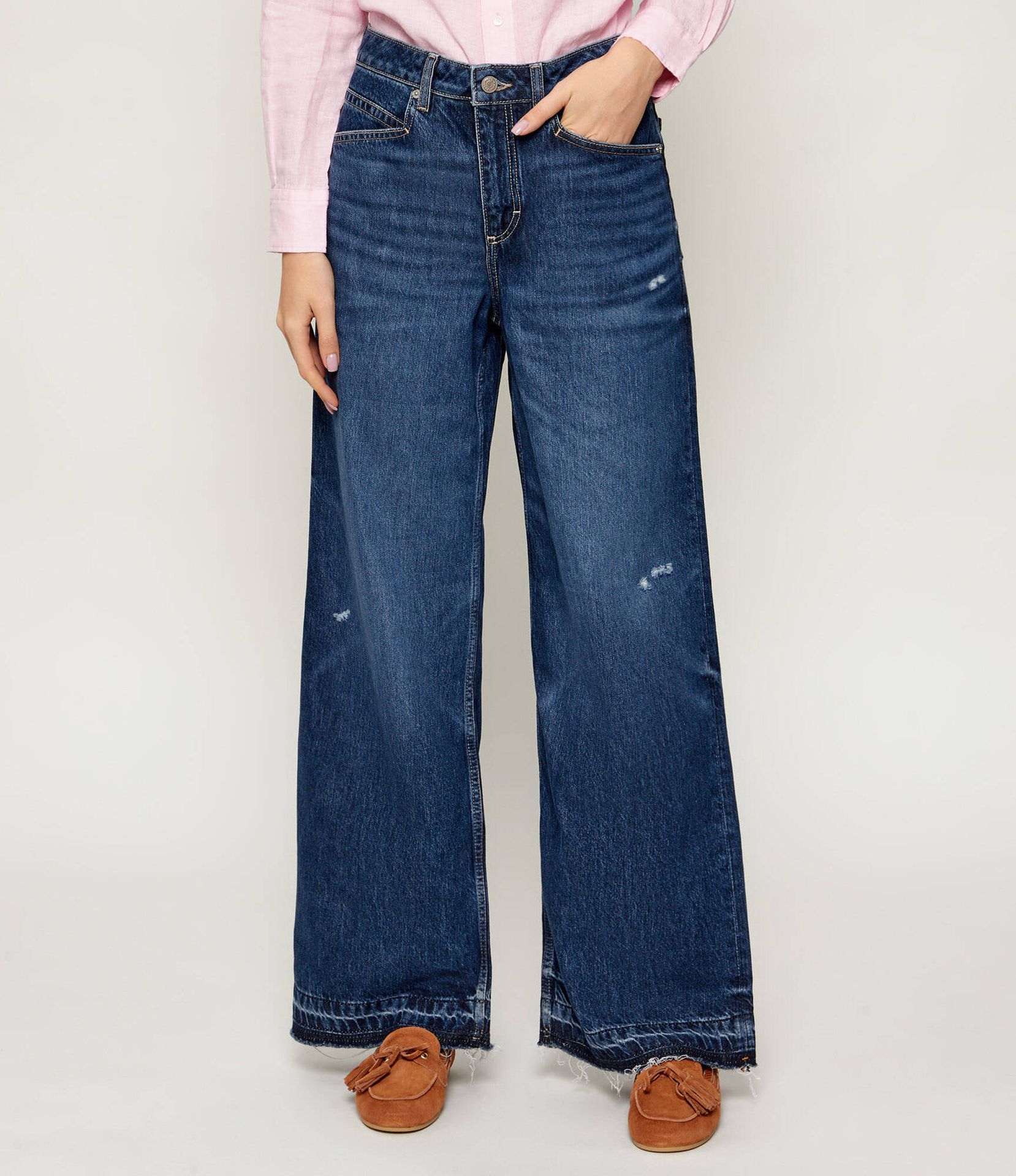 BOSS ORANGE Jeansy C_SLOUCHY MR 1.0 Loose fit
