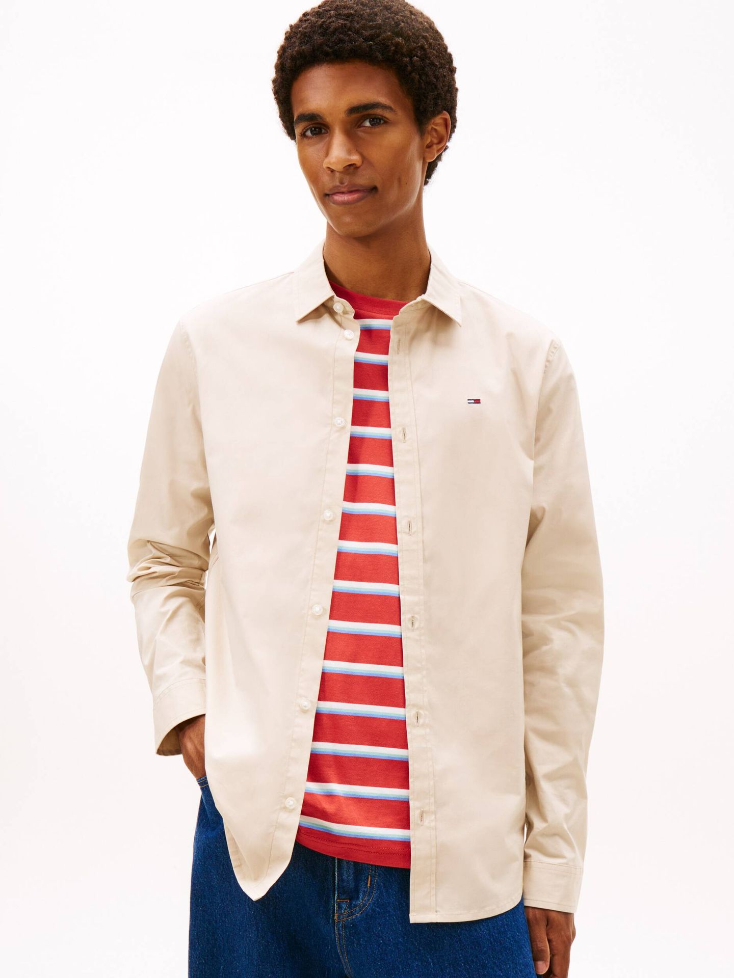 Tommy Jeans Koszula Slim Fit