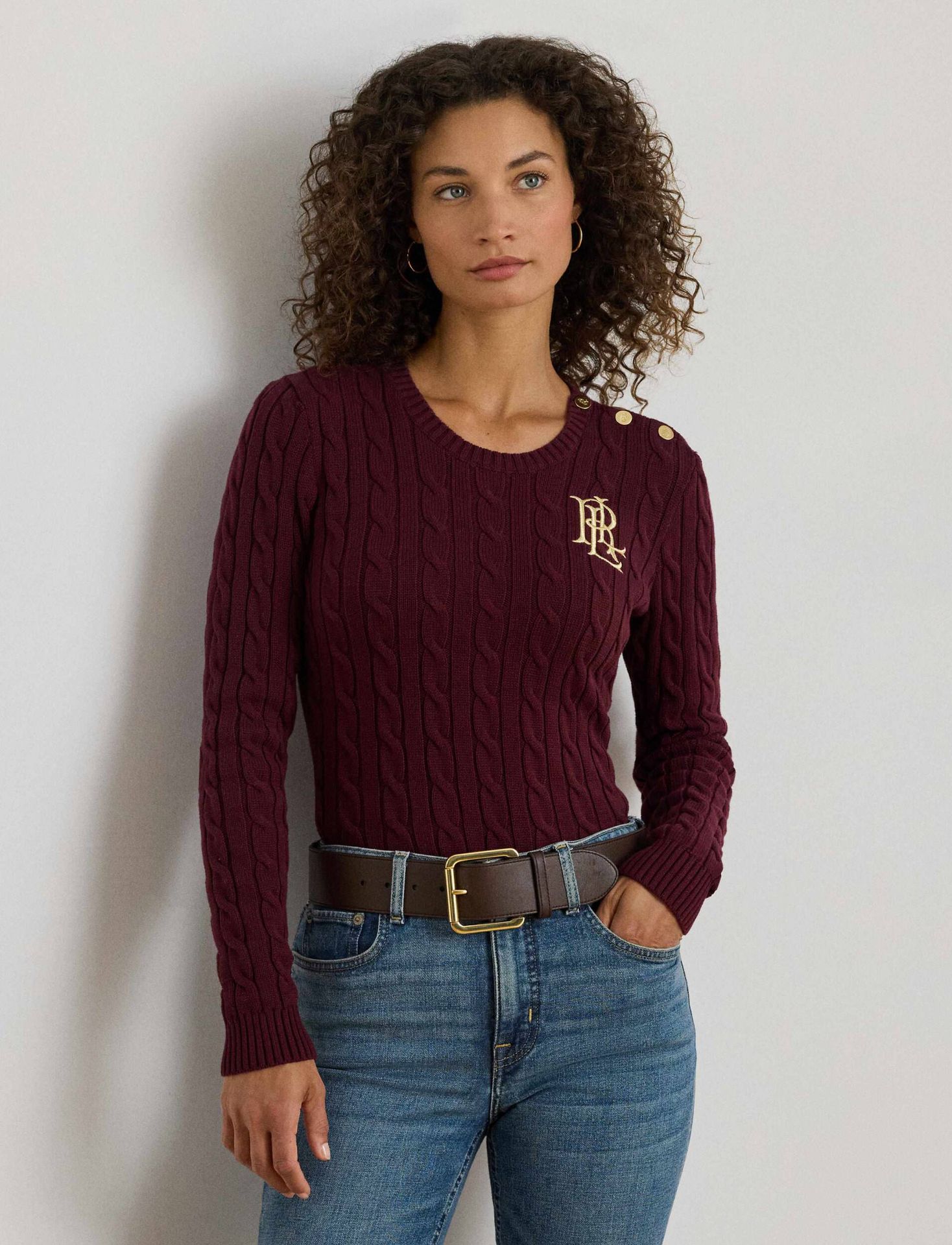 LAUREN RALPH LAUREN Sweter Slim Fit