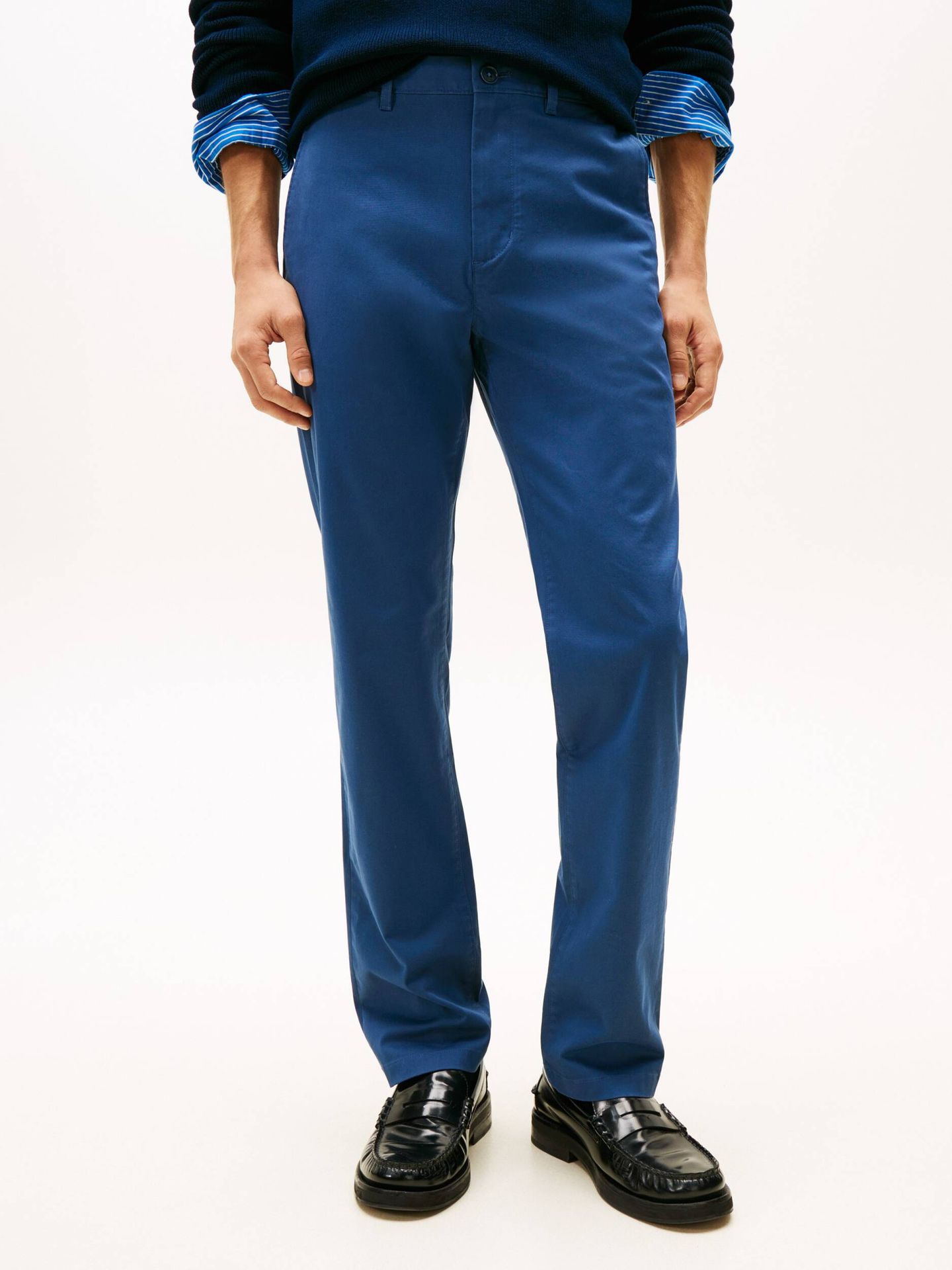 Tommy Hilfiger Spodnie chino Denton TH x F.C. Liverpool Straight fit