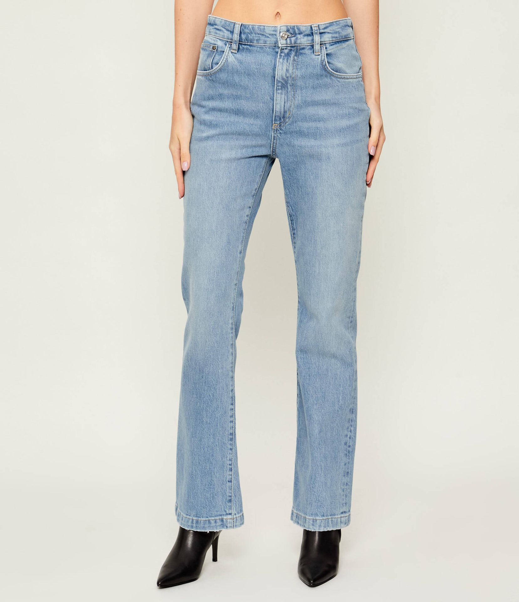 BOSS BLACK Jeansy LYRIS flare fit