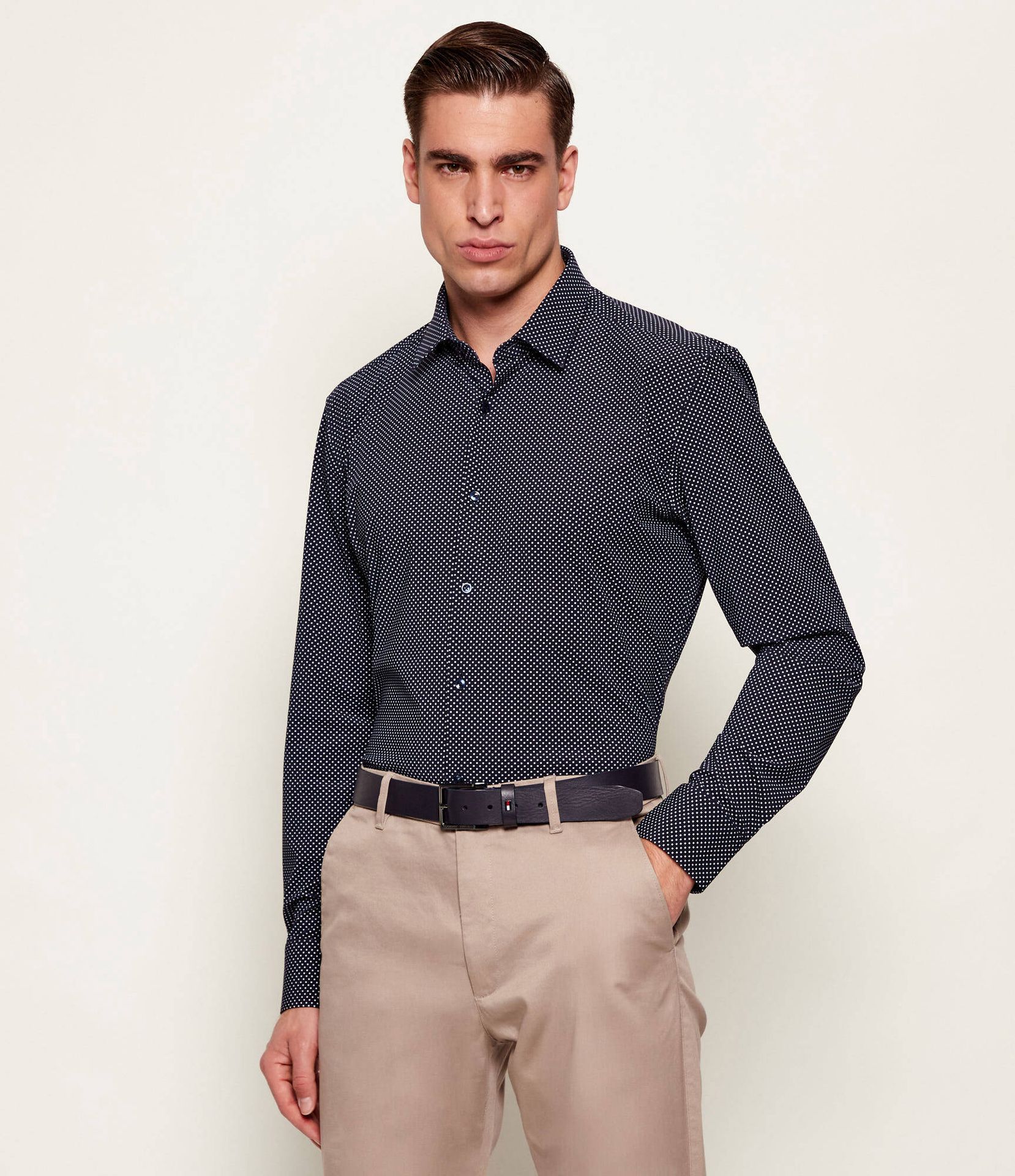 BOSS BLACK Koszula P-HANK-S-K-261 Custom slim fit