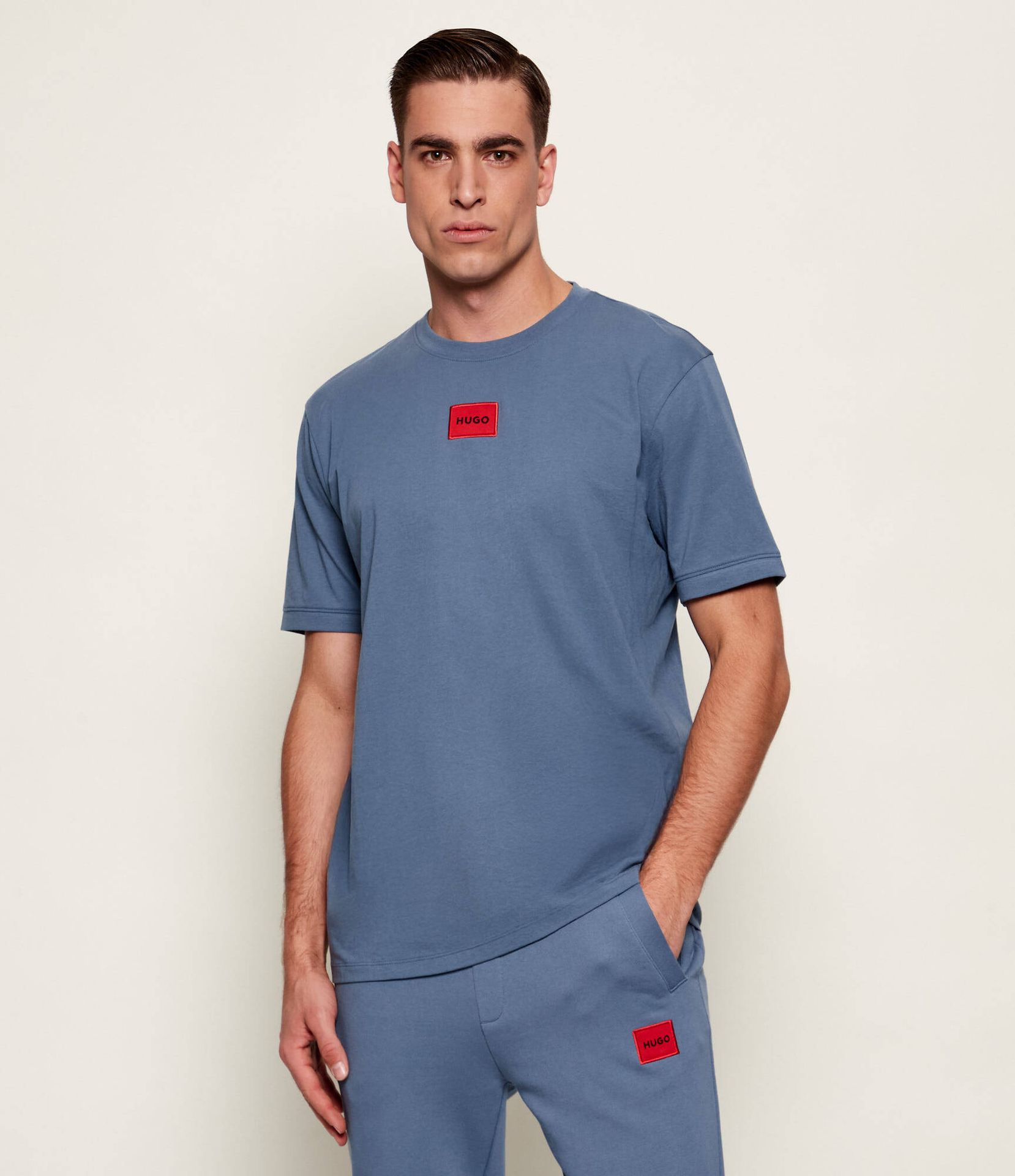 HUGO T-shirt Diragolino212 Regular Fit