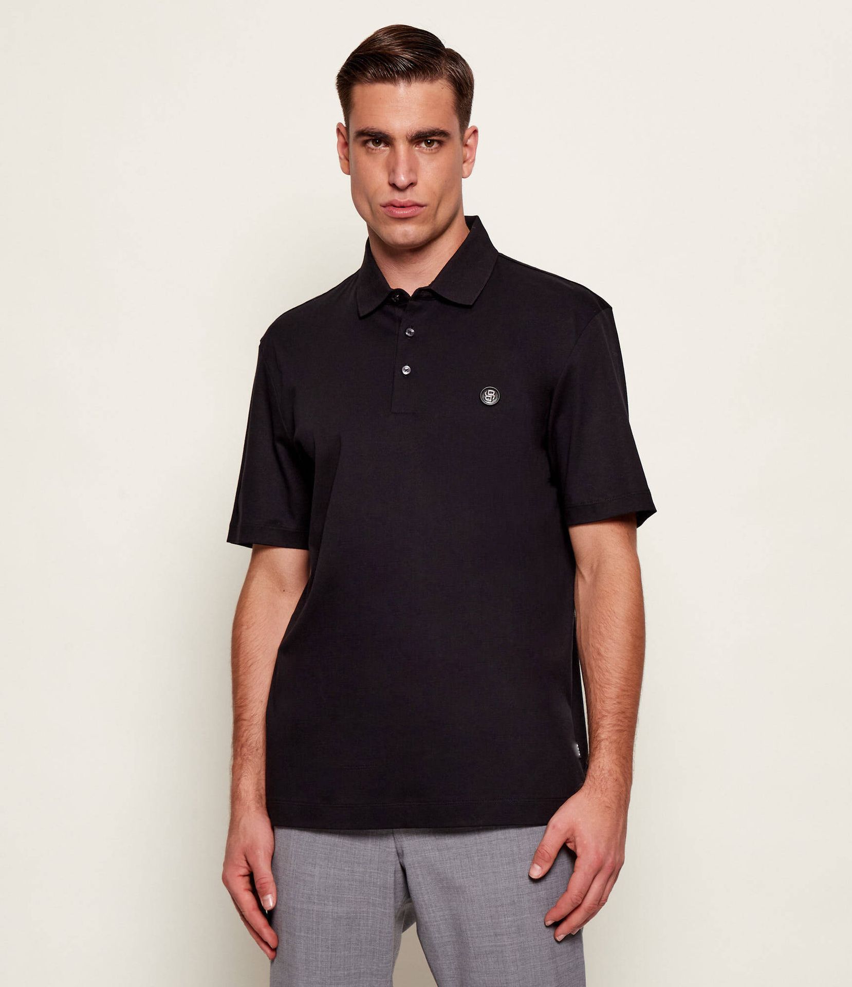 BOSS BLACK Polo C-Parris 01 Regular Fit mercerised