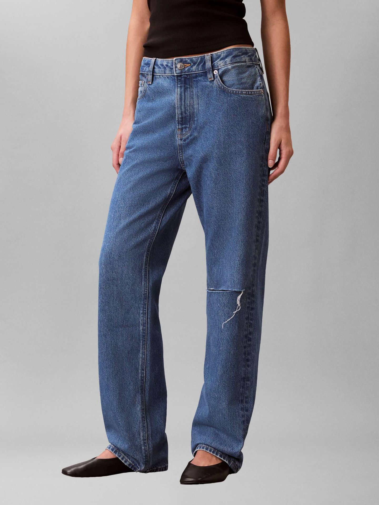 Calvin Klein Jeans Jeansy Signature 90s Straight fit