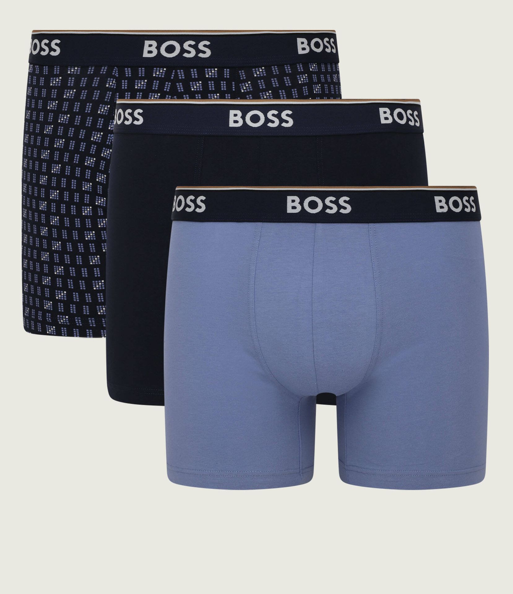 BOSS BLACK Bokserki 3-pack Power Des